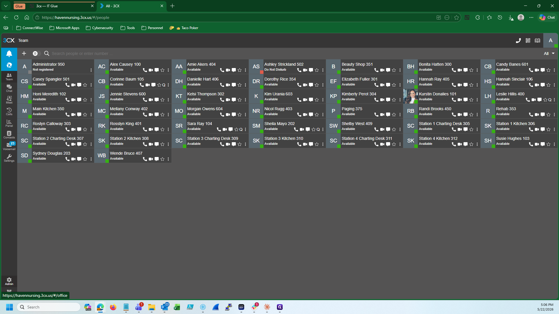 Step #12: Click the Admin icon on the left sidebar.