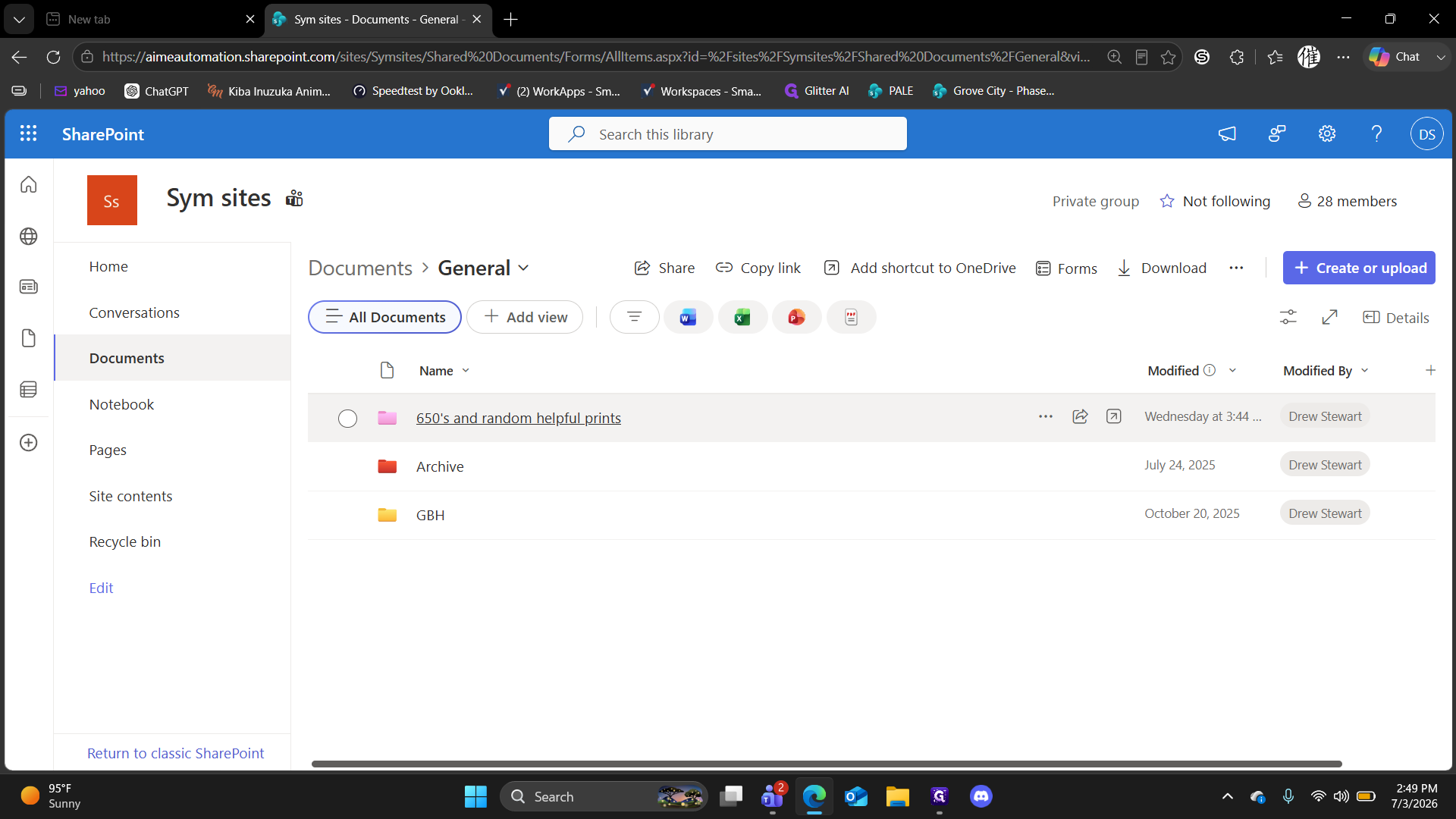 Step #5: Click the 650's and random helpful prints folder.