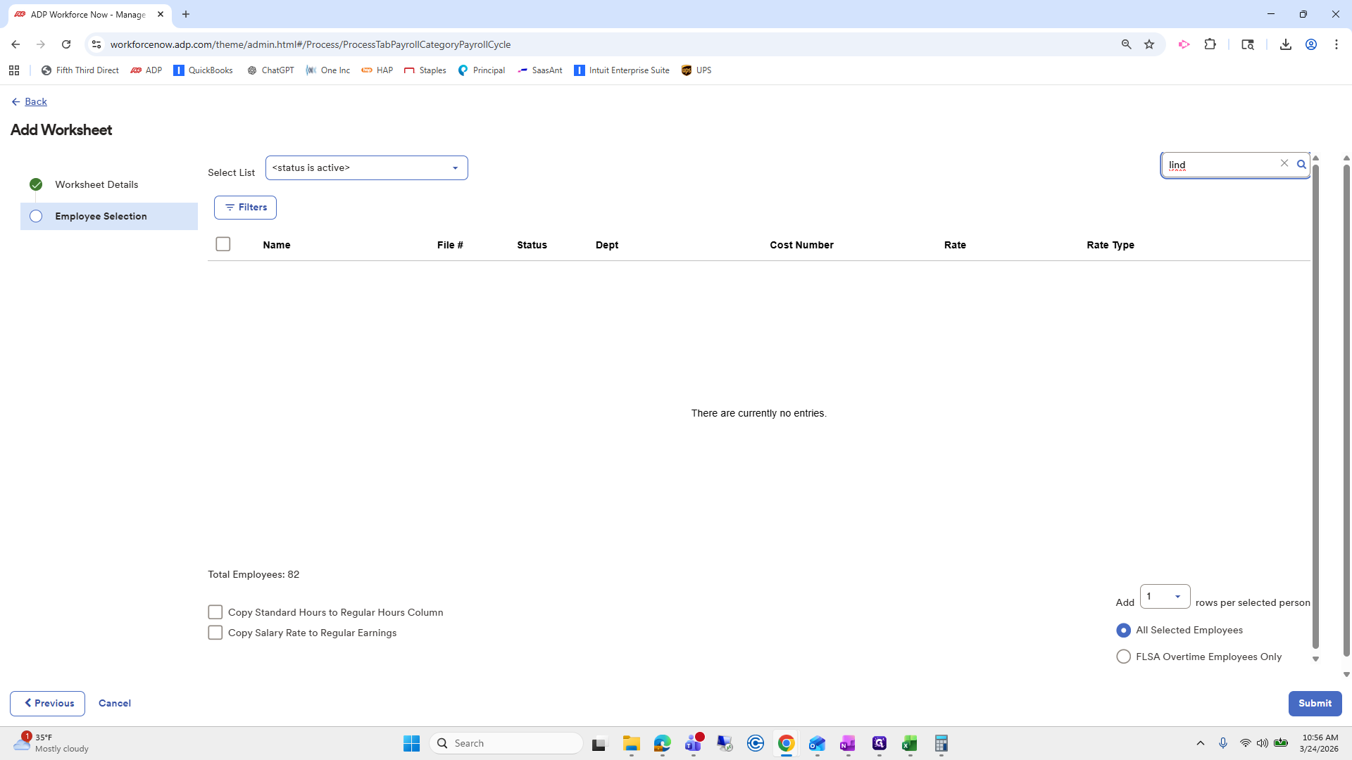 Step #104: Click on "< status is active >"