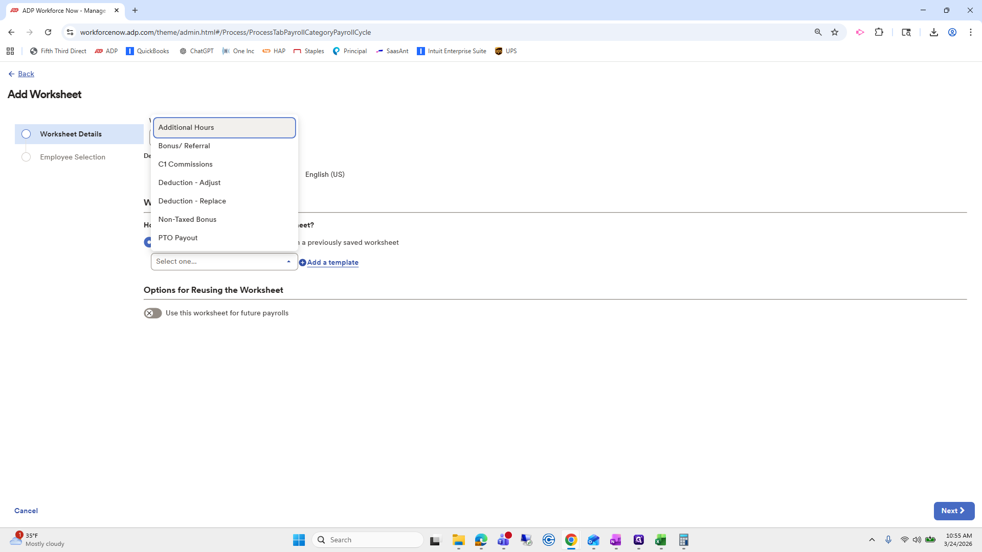 Step #88: Click here