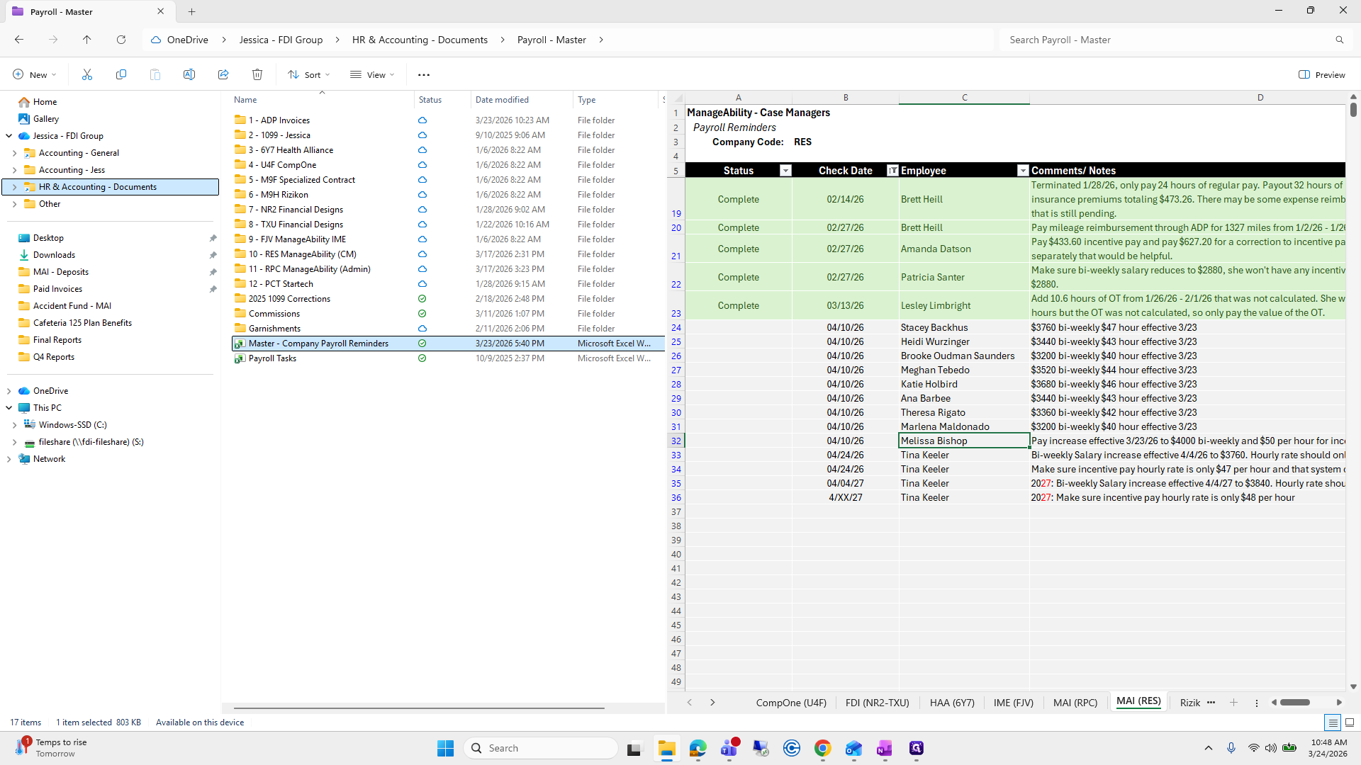 Step #12: Click on "HR & Accounting - Documents"