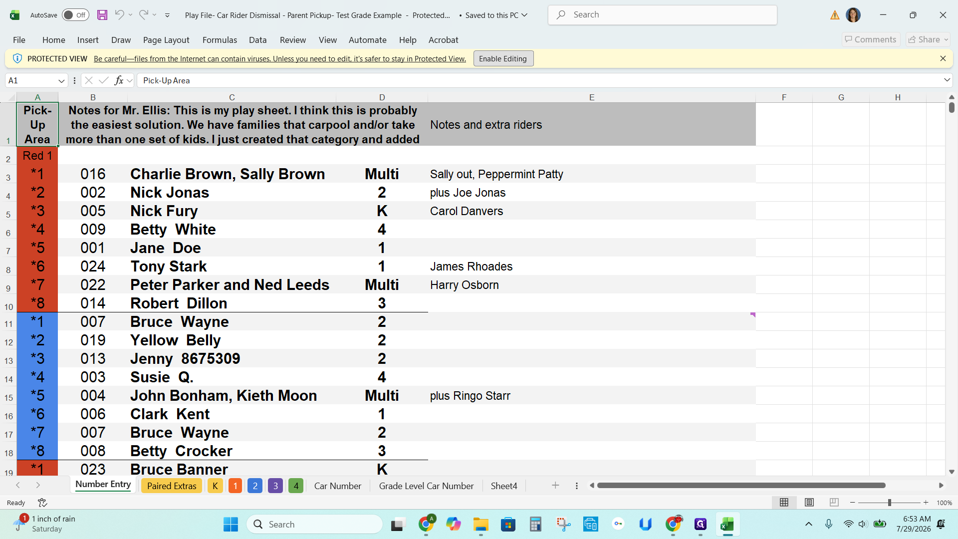 Step #8: Open the downloaded Excel file and click Enable Editing at the top of the window.