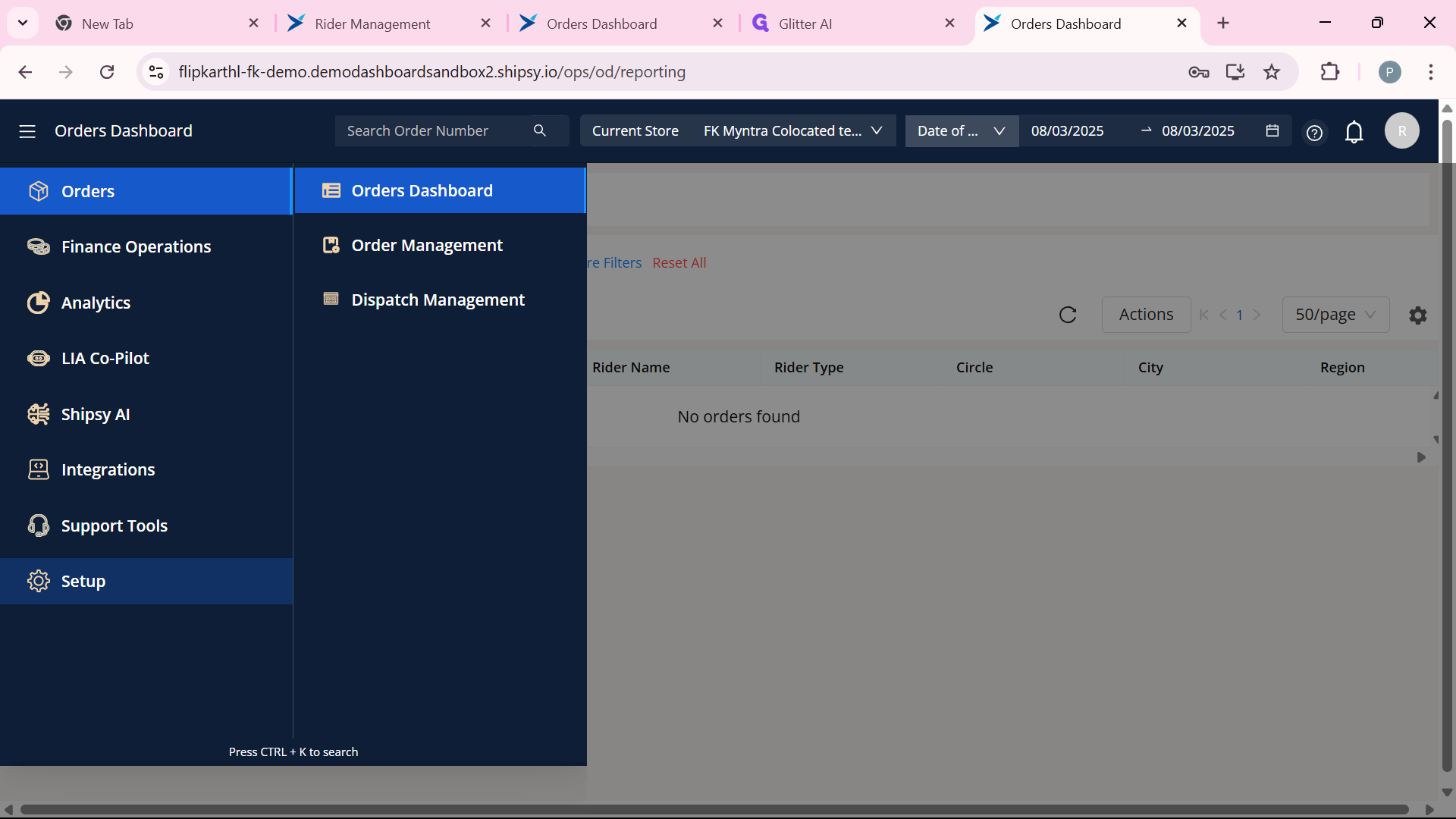 Step #6: Click on "Setup"