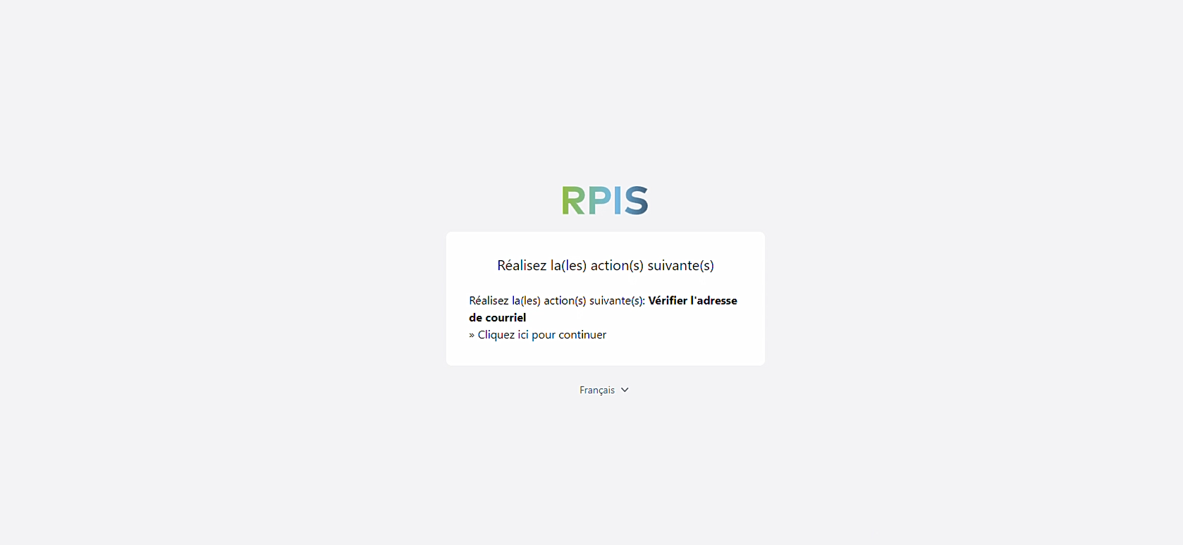 Step #5: Ouvrez le lien que nous vous avons envoyé par e-mail et vérifiez votre adresse e-mail en cliquant sur "Cliquez ici pour continuer".