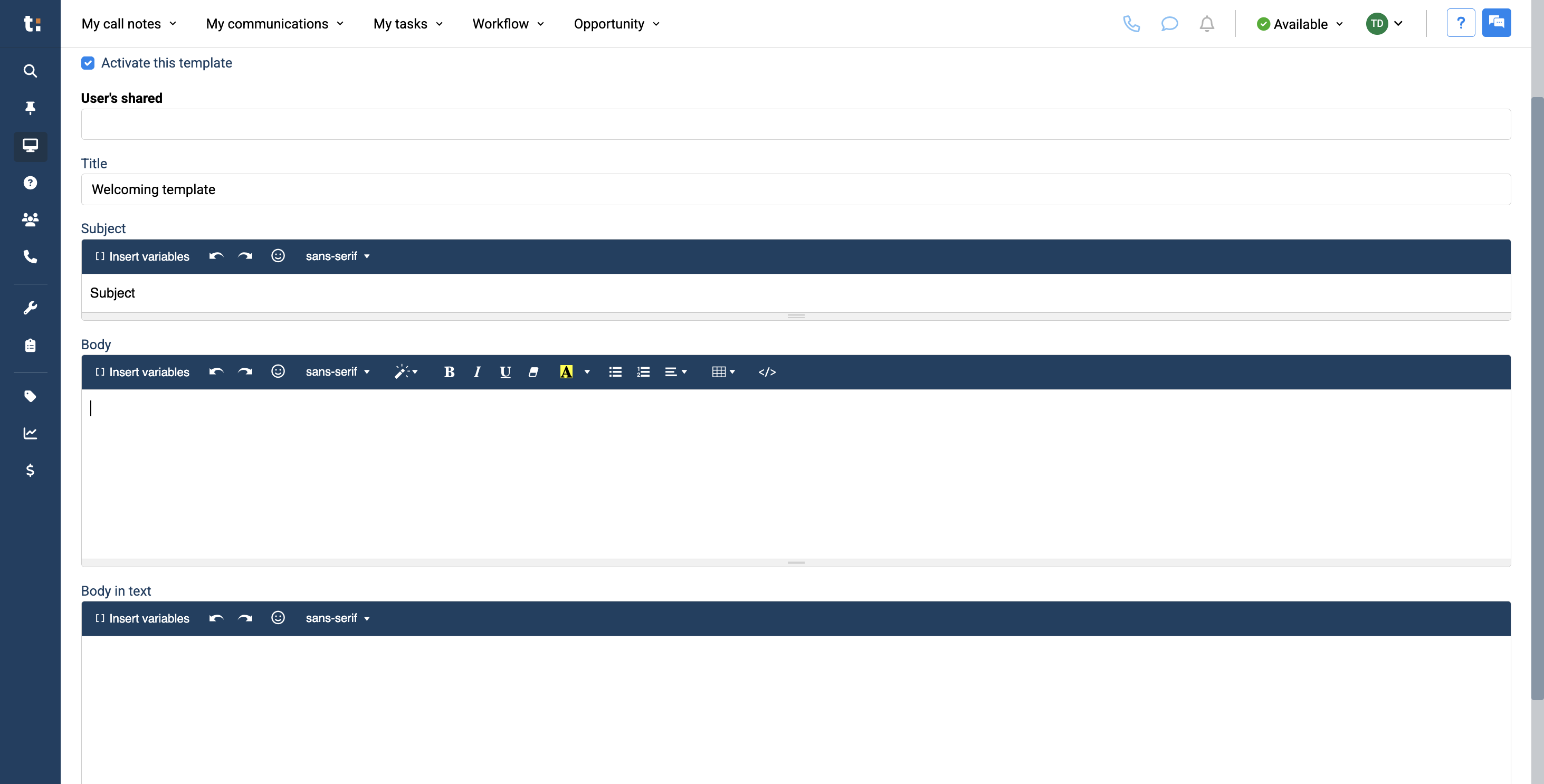 Step #8: Just below that, you'll find the body of the email where you can write your message.