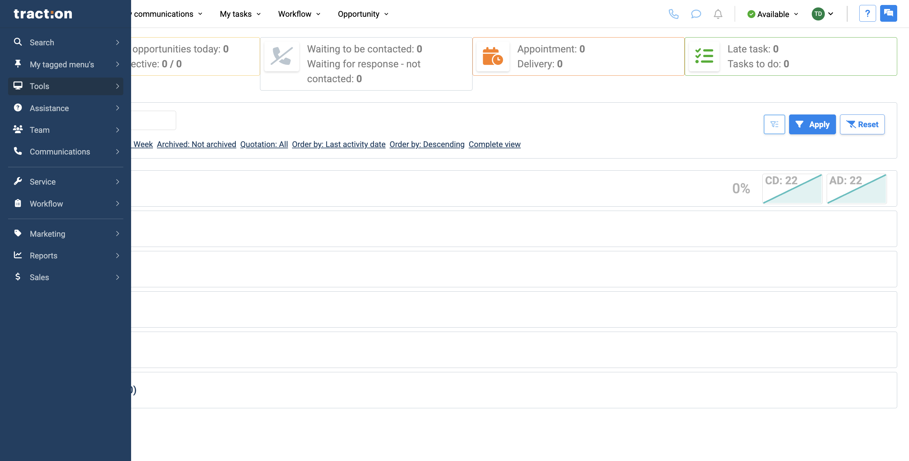 Step #1: In this article, we will show you how to create templates. You can use these templates later via SMS or email. To begin, go to Tools.