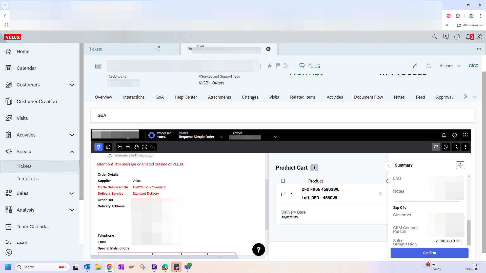 Step #13: If all the details are correct, click on "Confirm"