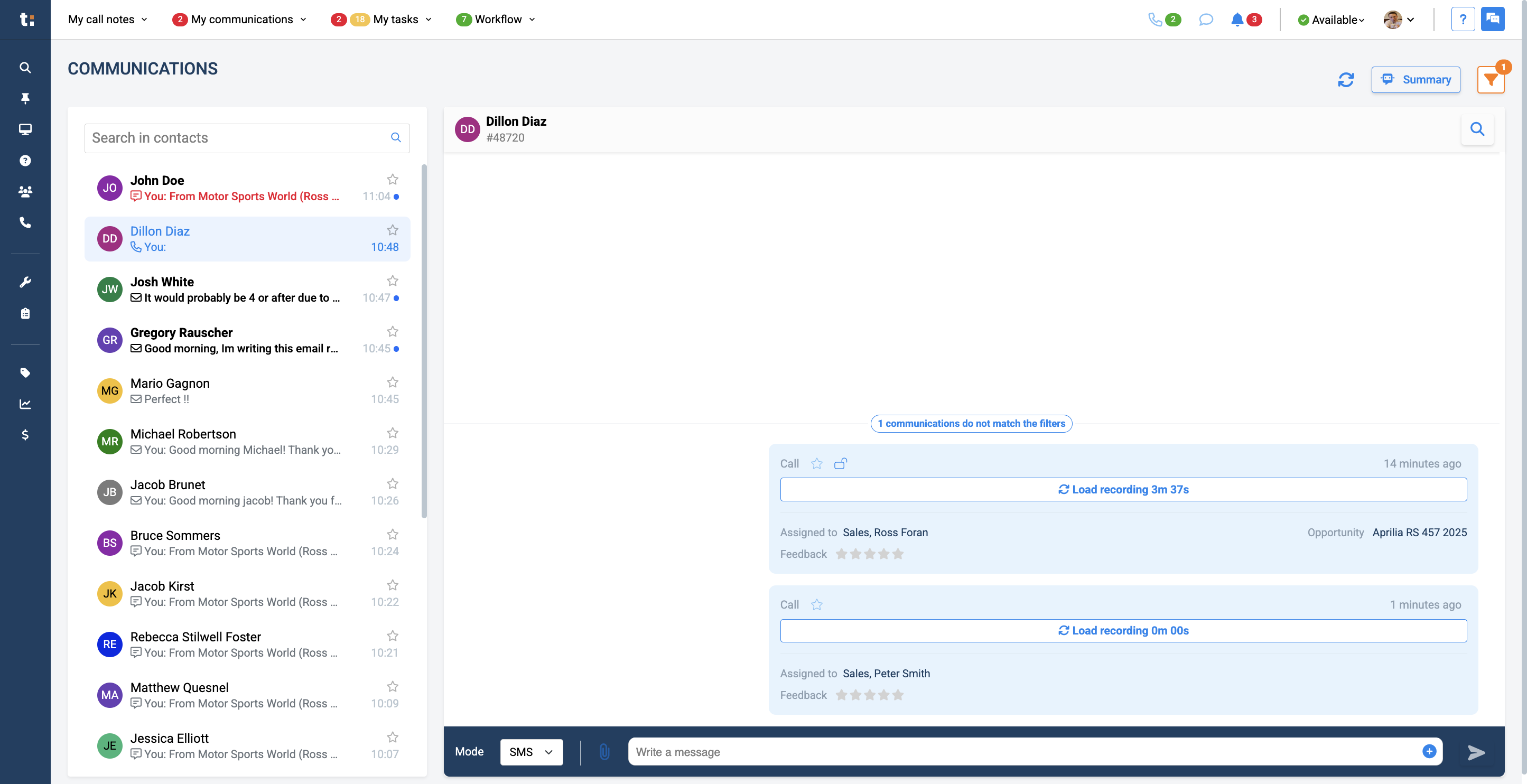 Step #16: Finally, we added a notifications icon. It will alert you to any new changes or actions related to you, such as customer communications, tasks to complete, or mentions.