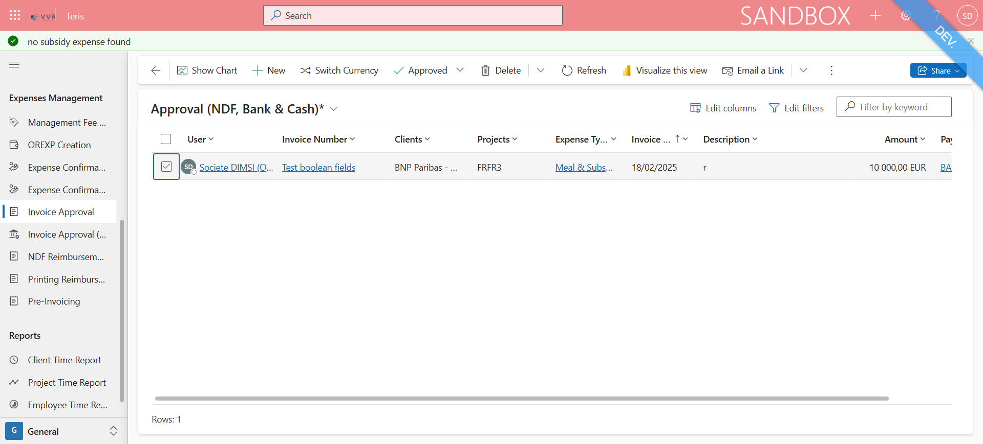 Step #1: Select the entry (or entries)