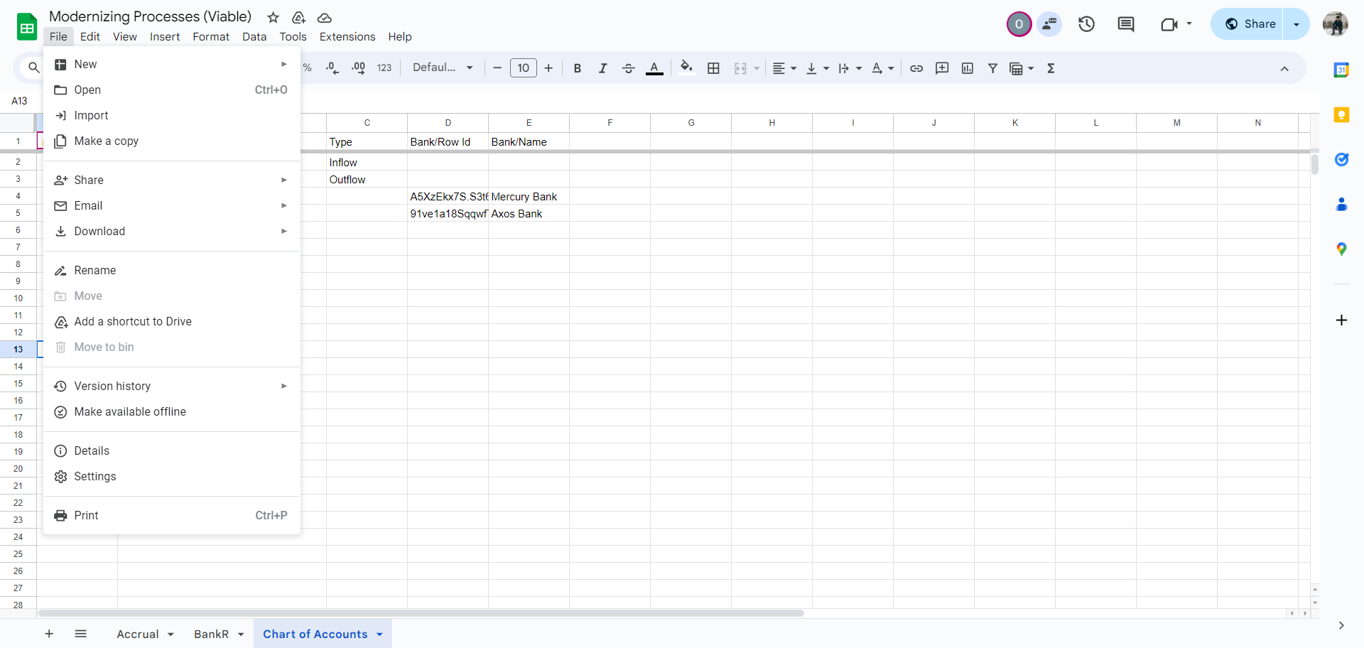 Step #13: Click on "Modernizing Processes"