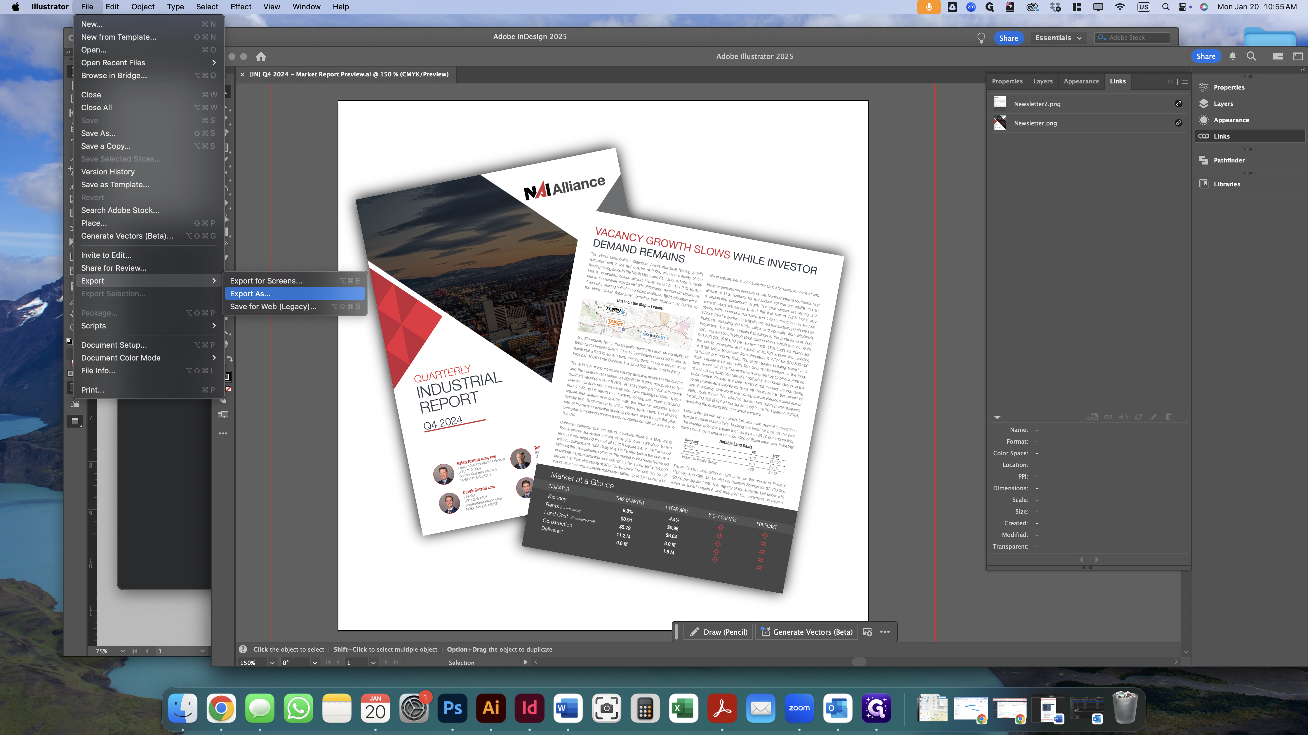 Step #23: Click on "Export As ..."