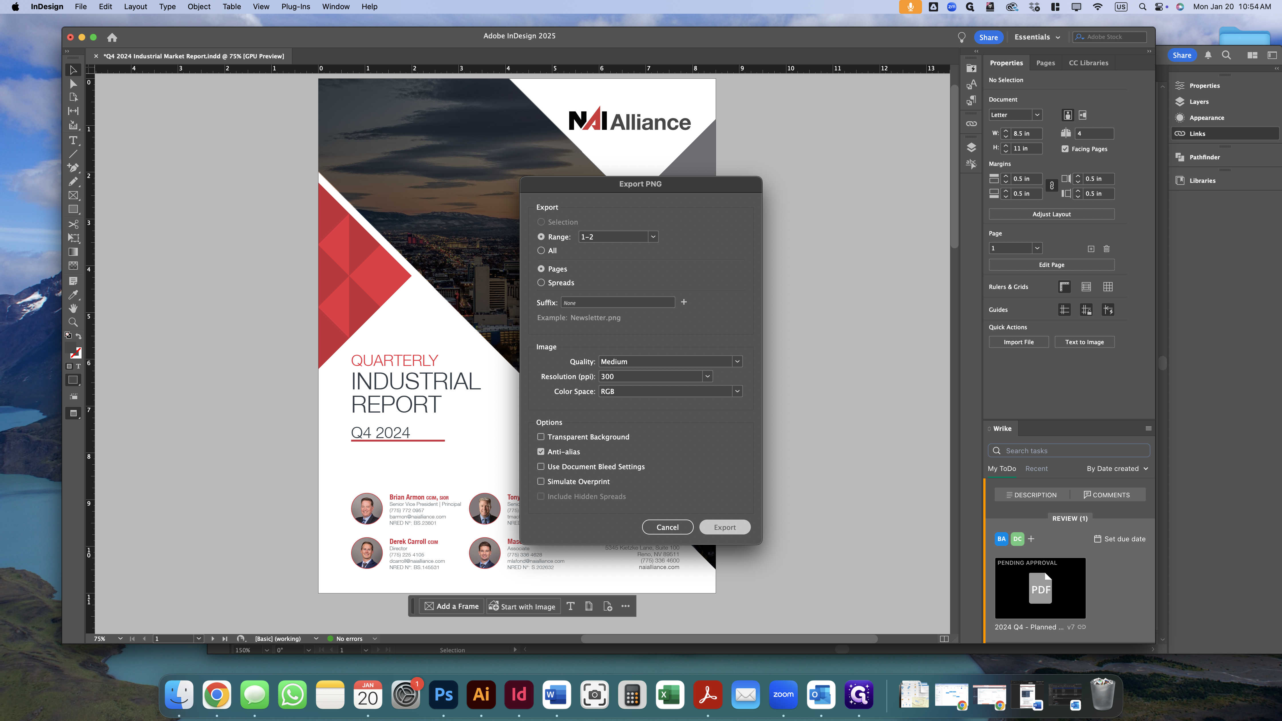 Step #12: Click on "Export"