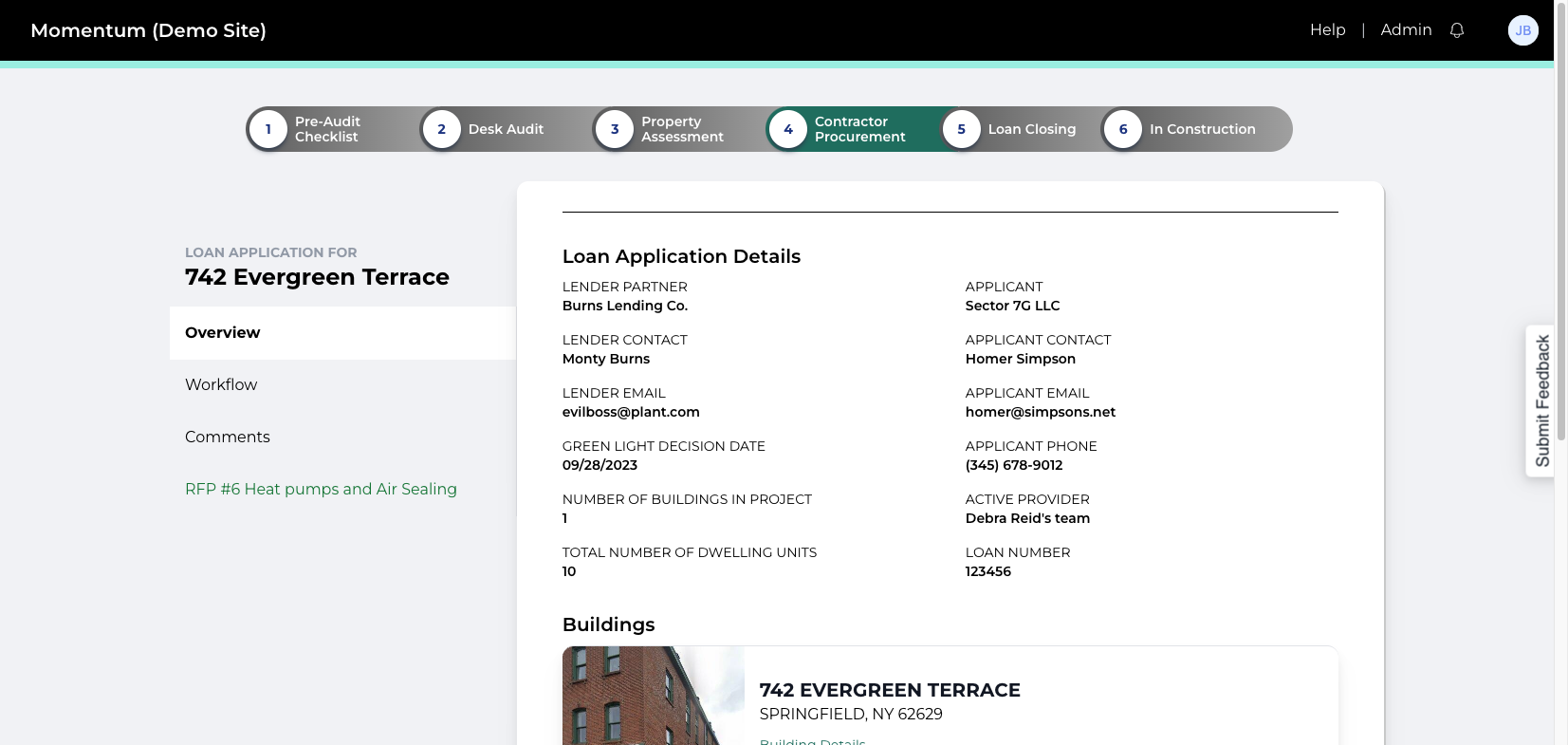 Step #2: Click on the desired RFP