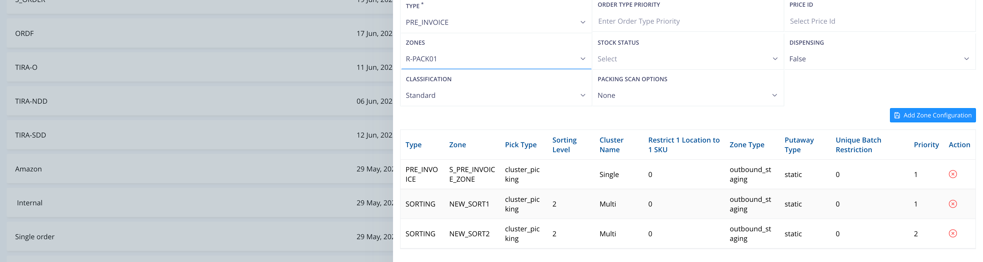 Step #20: Click on "Add Zone Configuration"