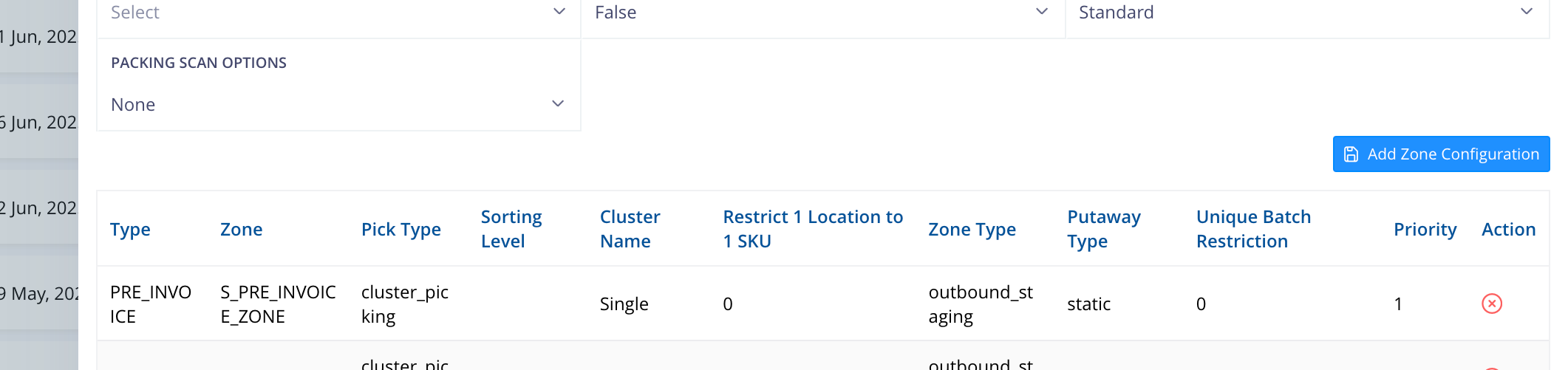 Step #27: Click on "Add Zone Configuration"