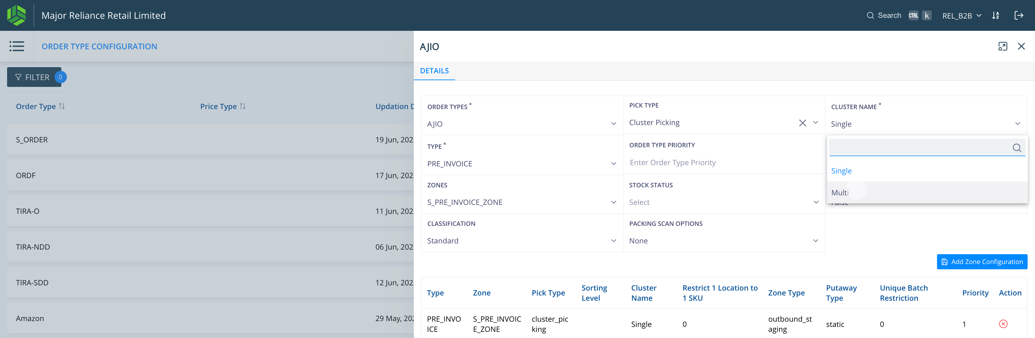 Step #11: Choose Multi cluster.