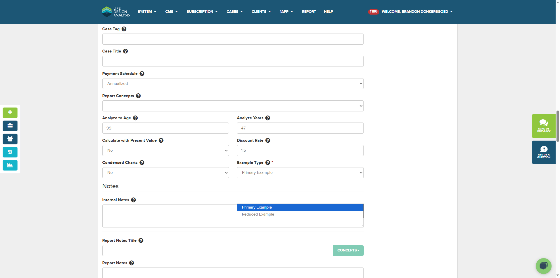 Step #9: Click here to change to reduced example