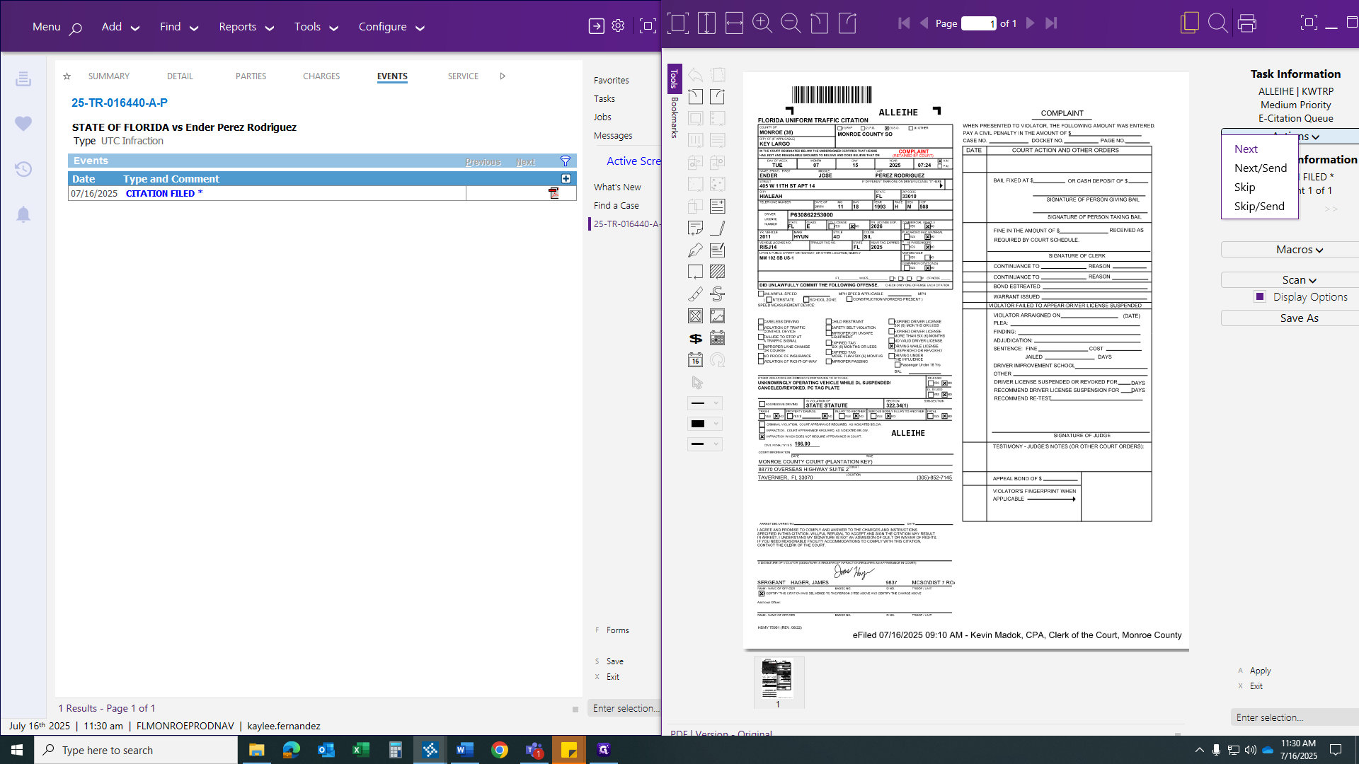 Step #67: Click on "Next"