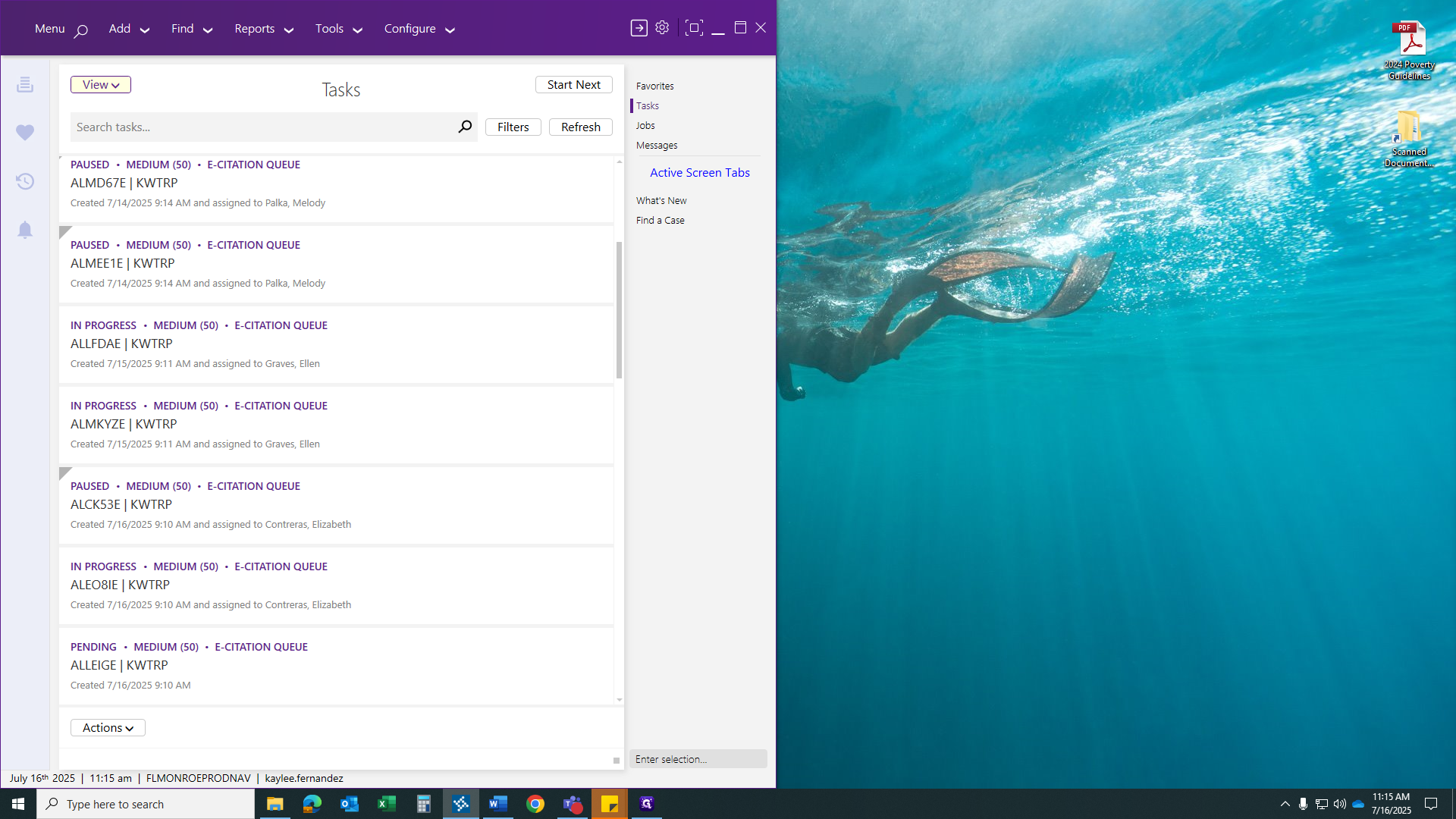 Step #3: Click on "View"