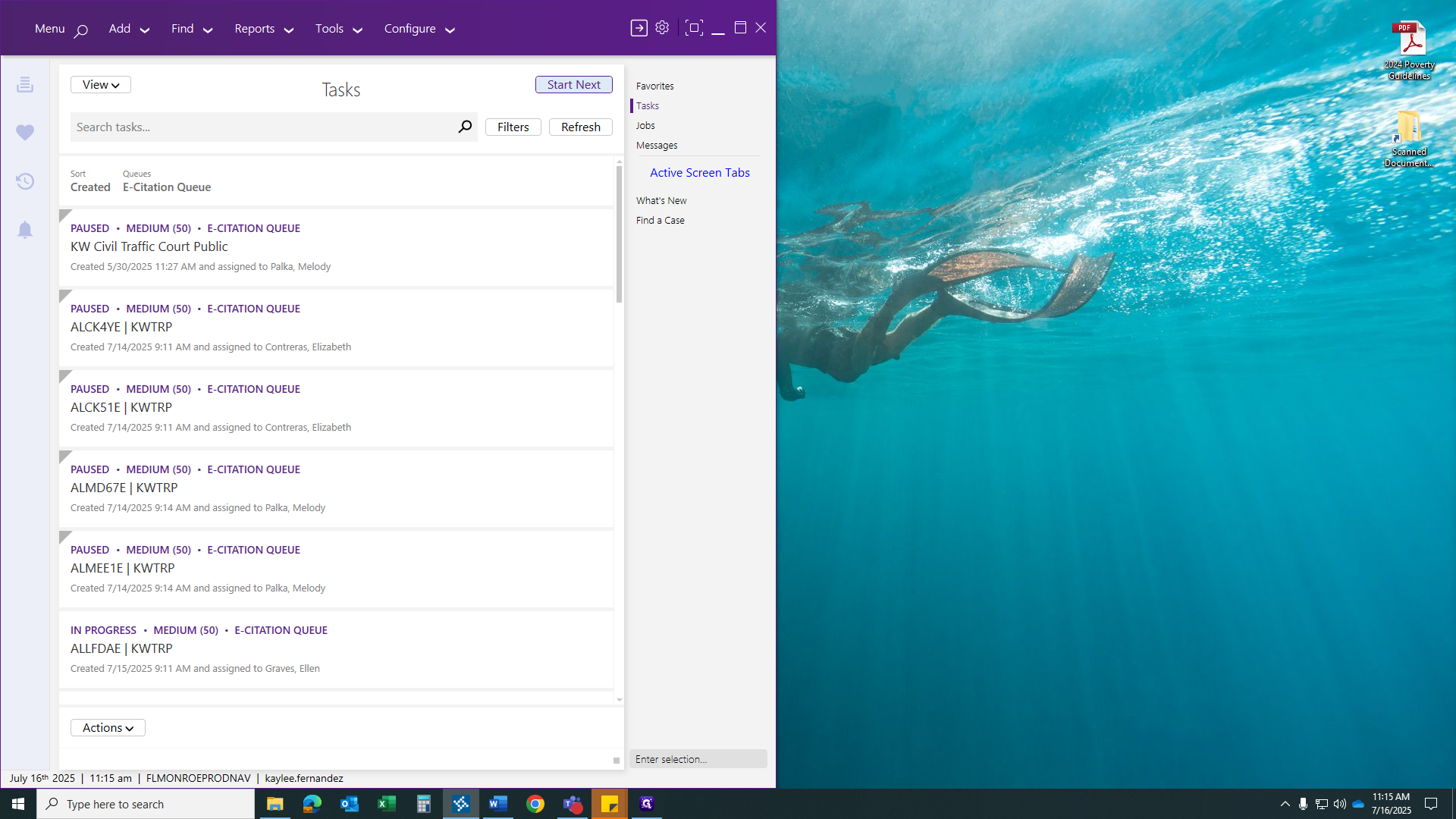 Step #6: Click on "Start Next"