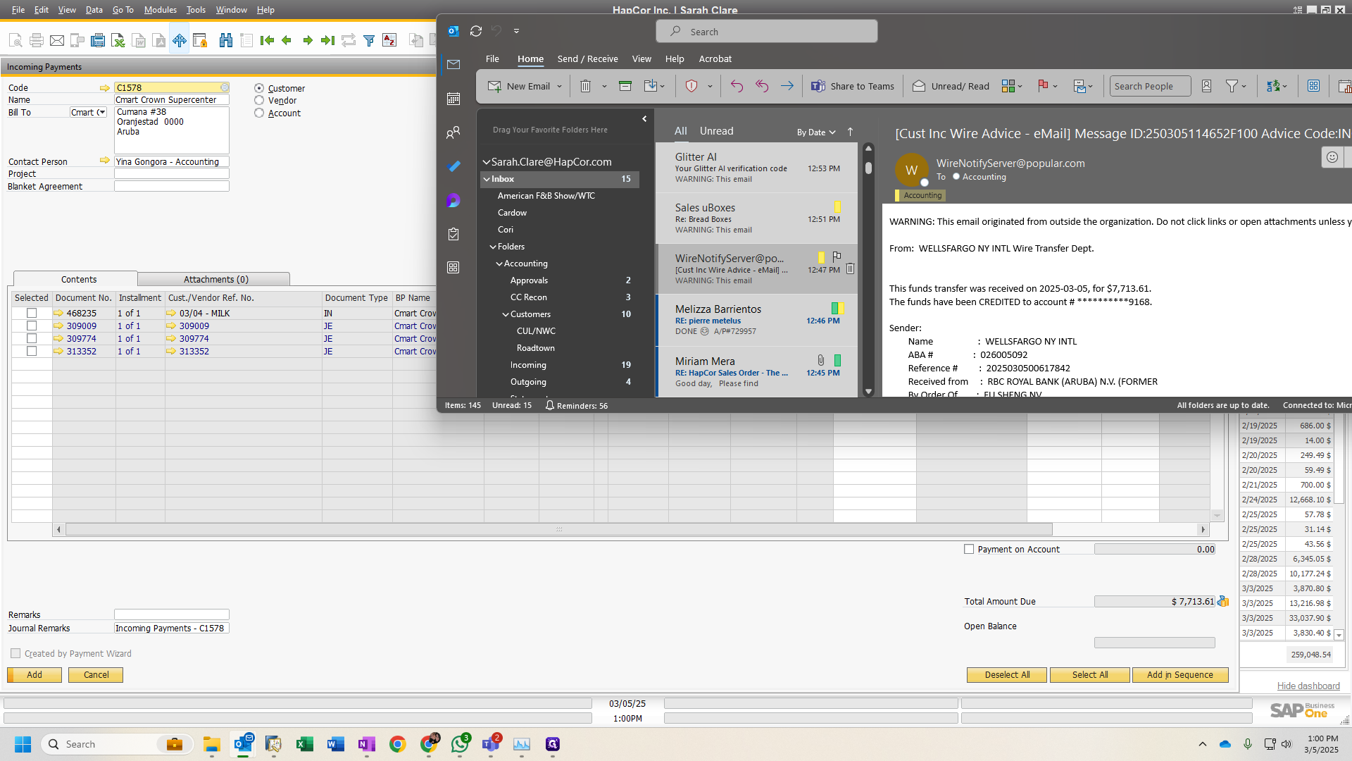 Step #22: Drag "WireNotifyServer into SAP"