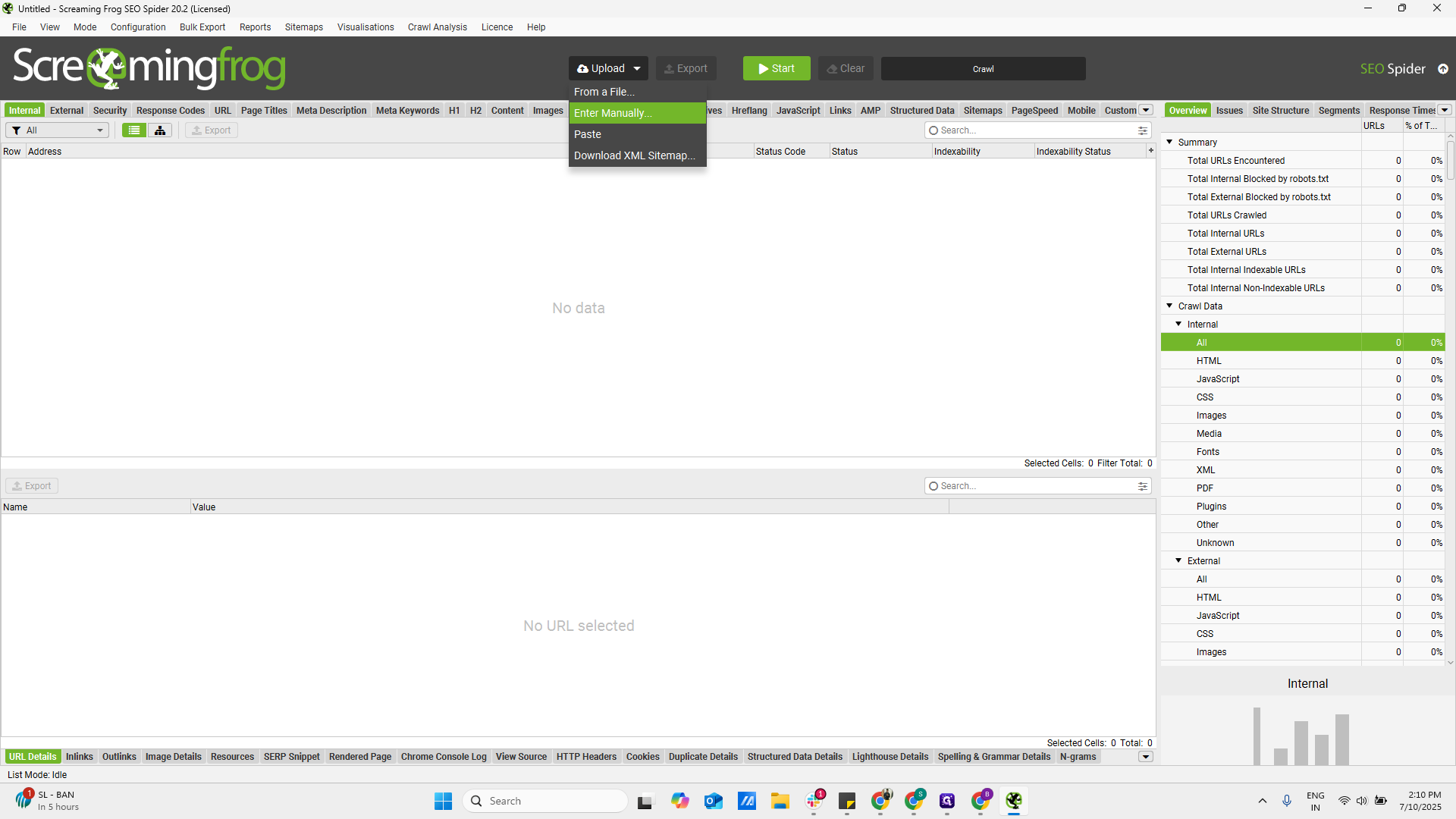 Step #32: Click on "Enter Manually"