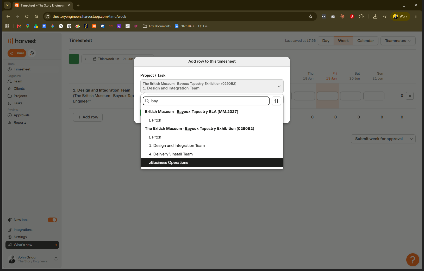 Step #9: Select zBusiness Operations as the phase.