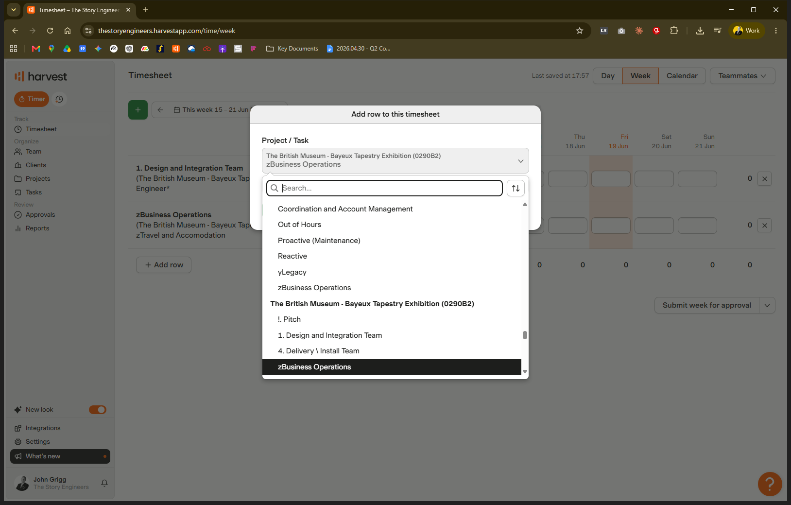Step #12: Select the project you are pitching for.