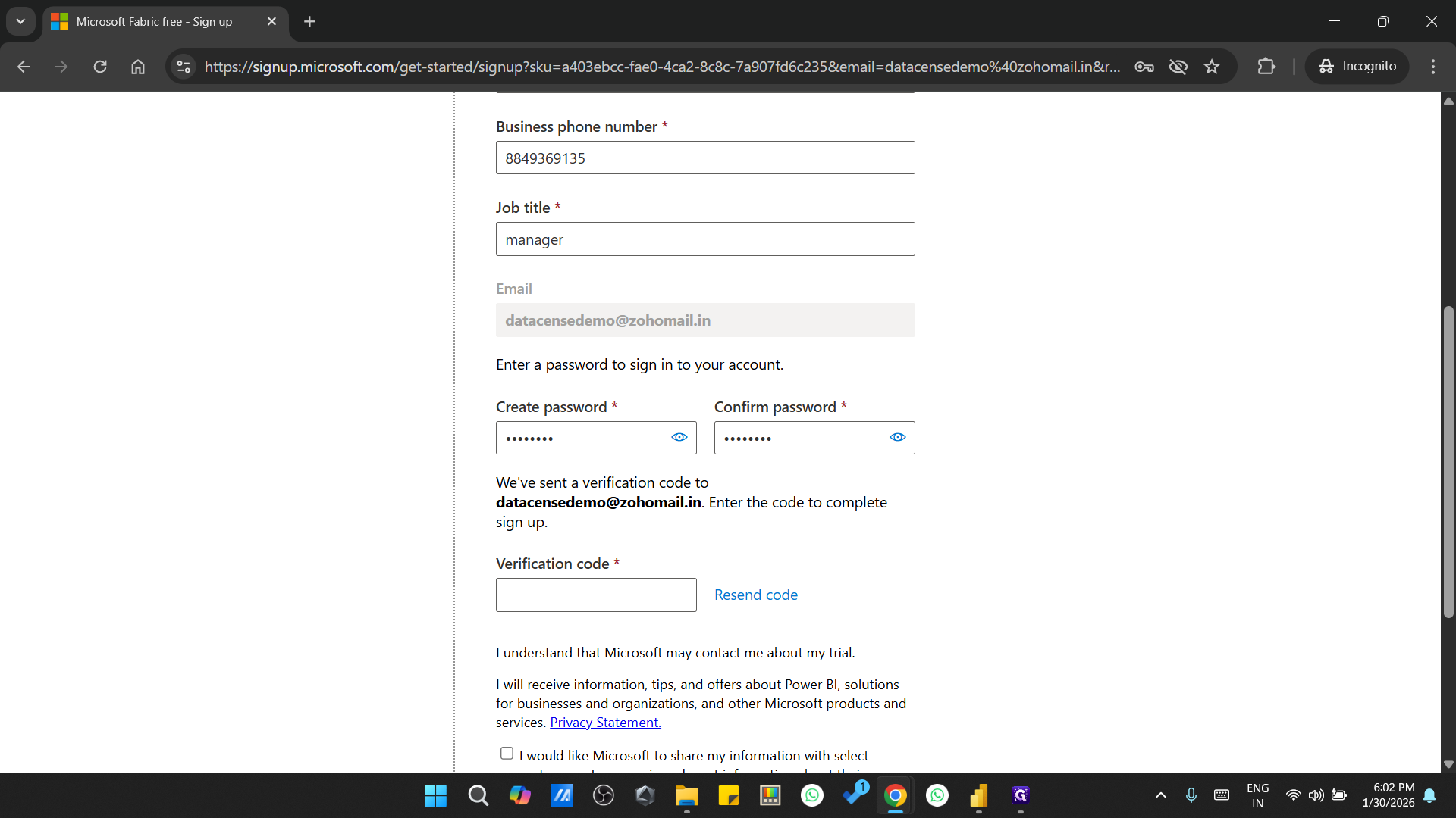 Step #33: Click here