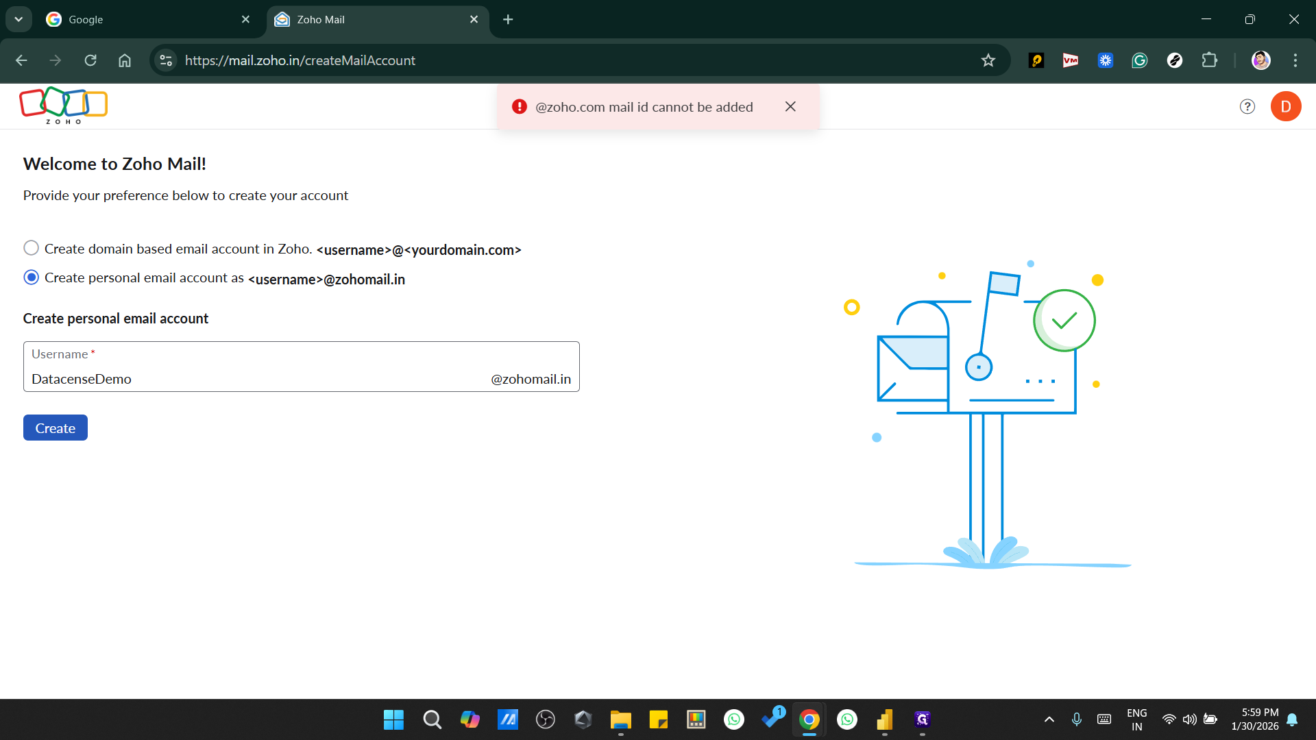 Step #14: Drag "DatacenseDemo"