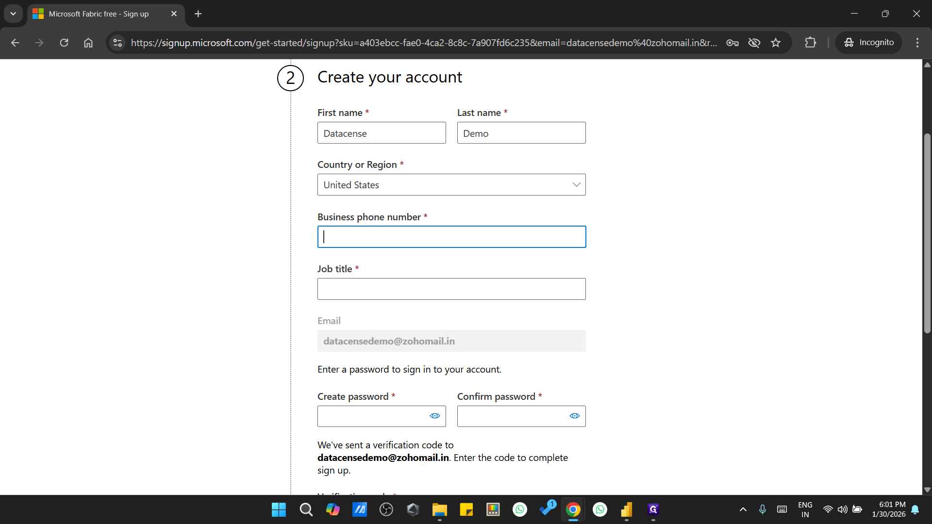 Step #29: Click here