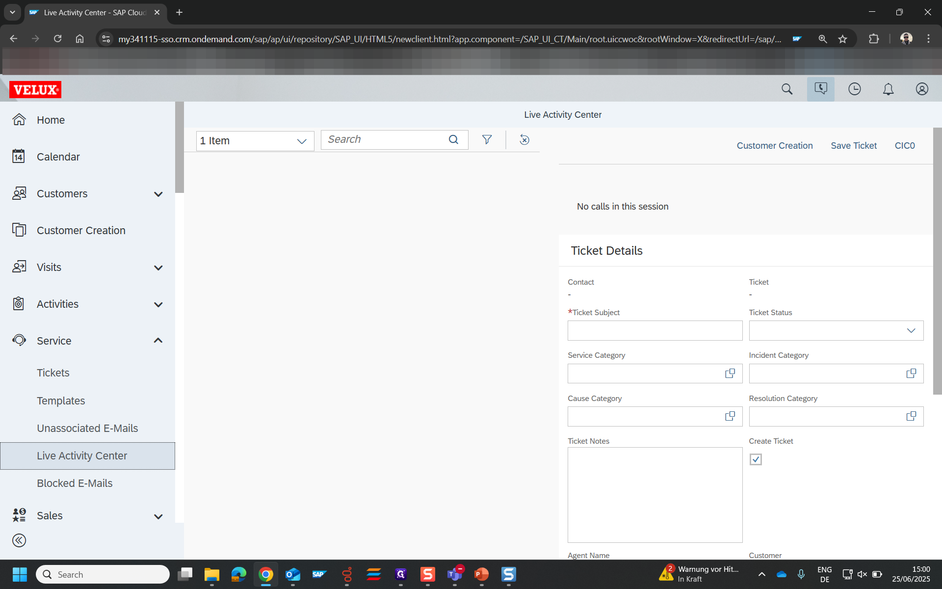 Step #5: Open Genesys Widget