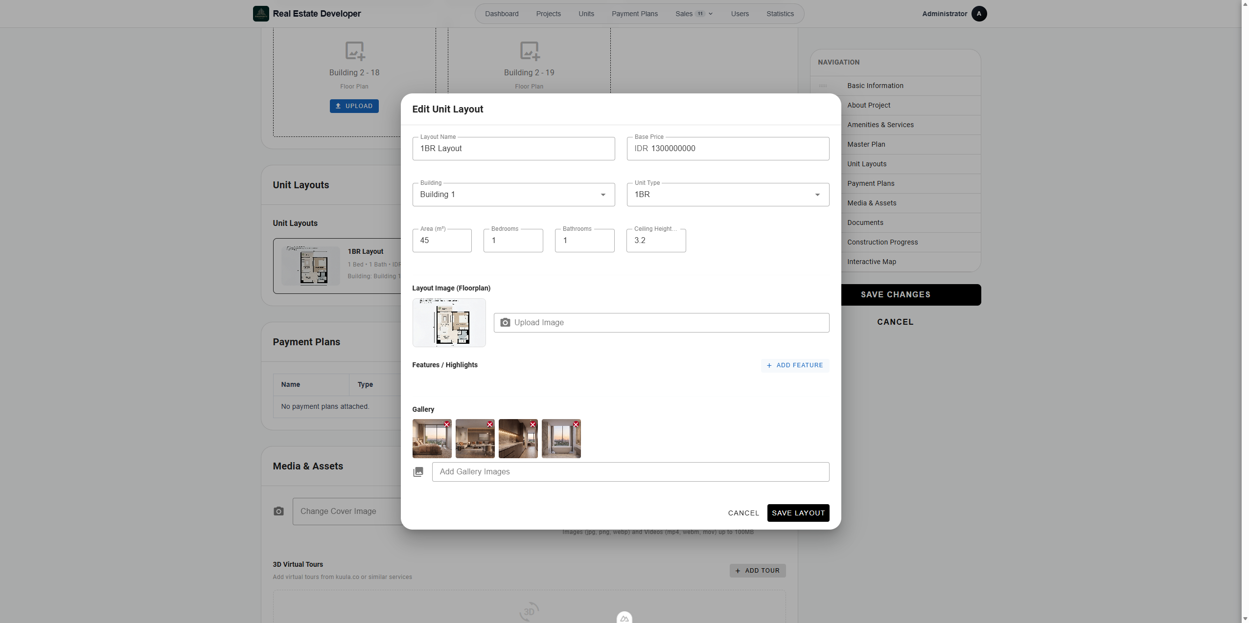 Step #32: В окне планировки нажмите + ADD FEATURE