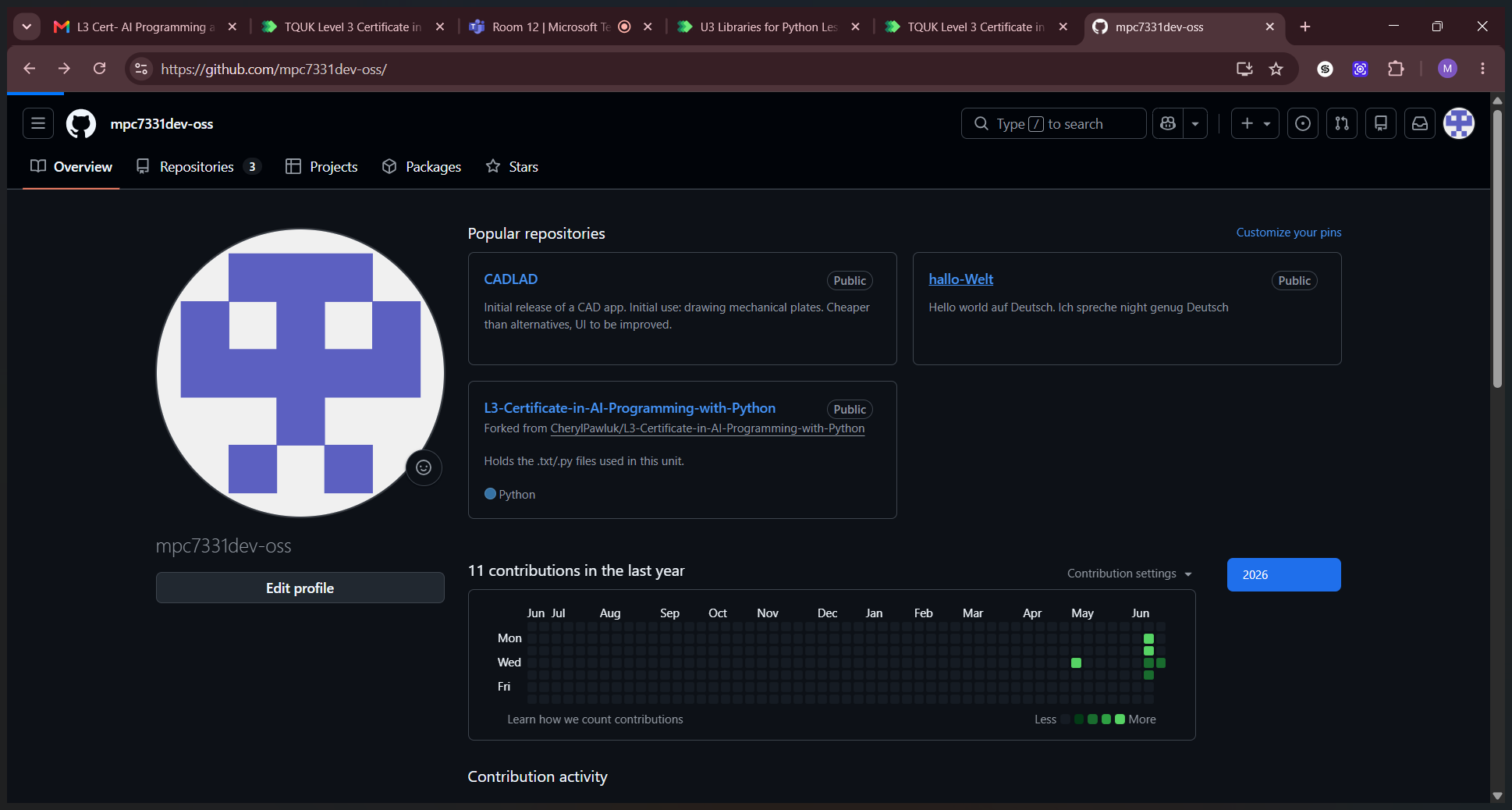 Step #1: Click on your repository to open it.
