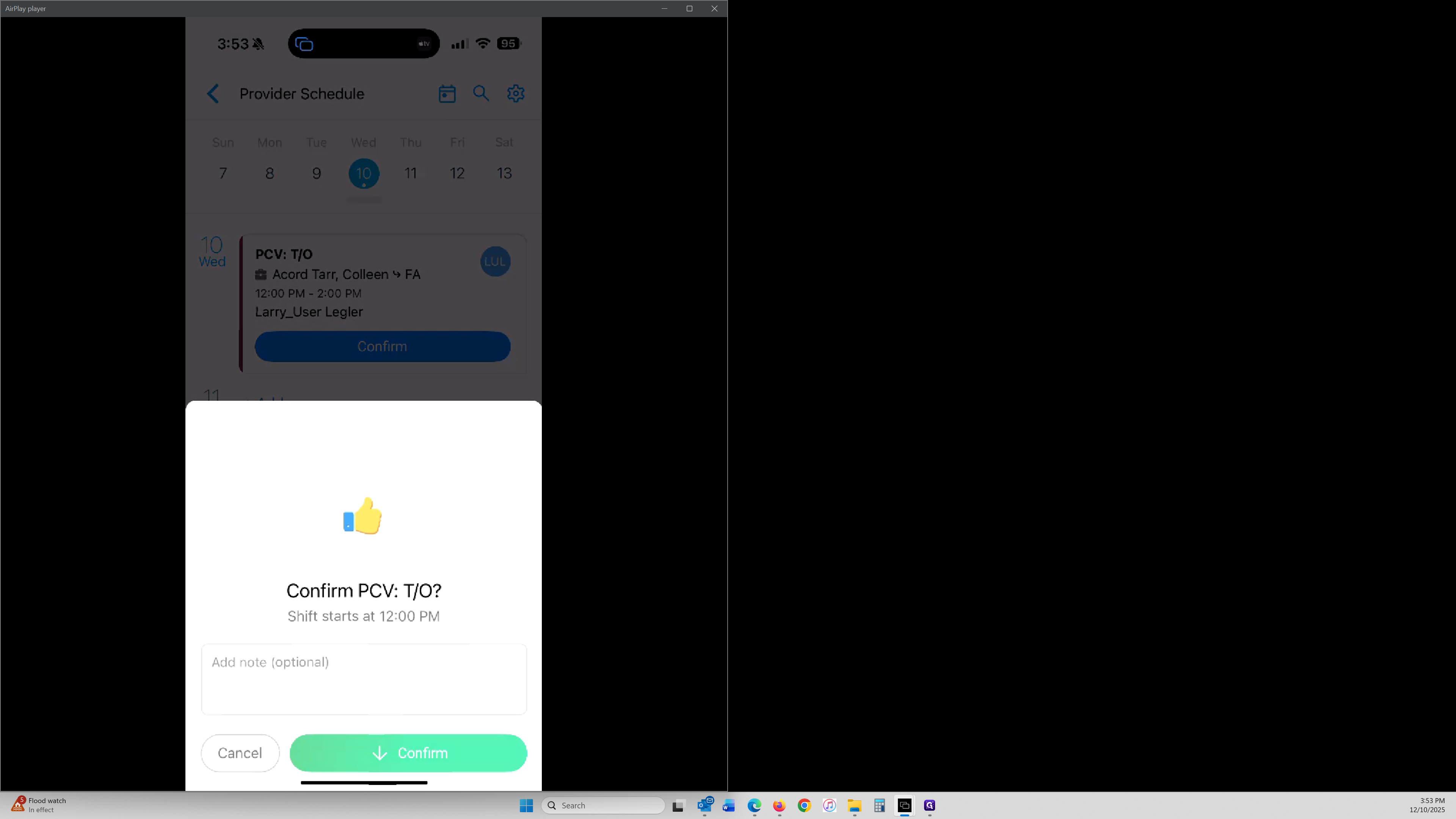Step #24: Click on "Confirm" again.