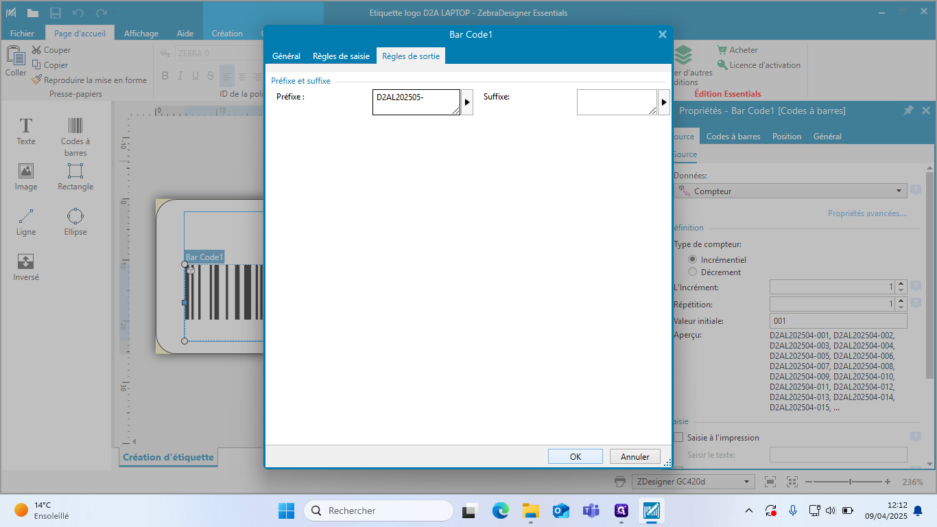 Step #8: Pour finir cliquez sur "OK"