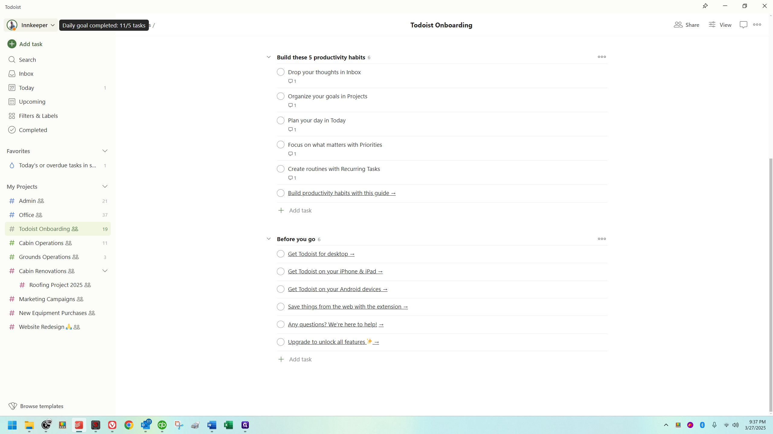 Step #40: Click on "Innkeeper"