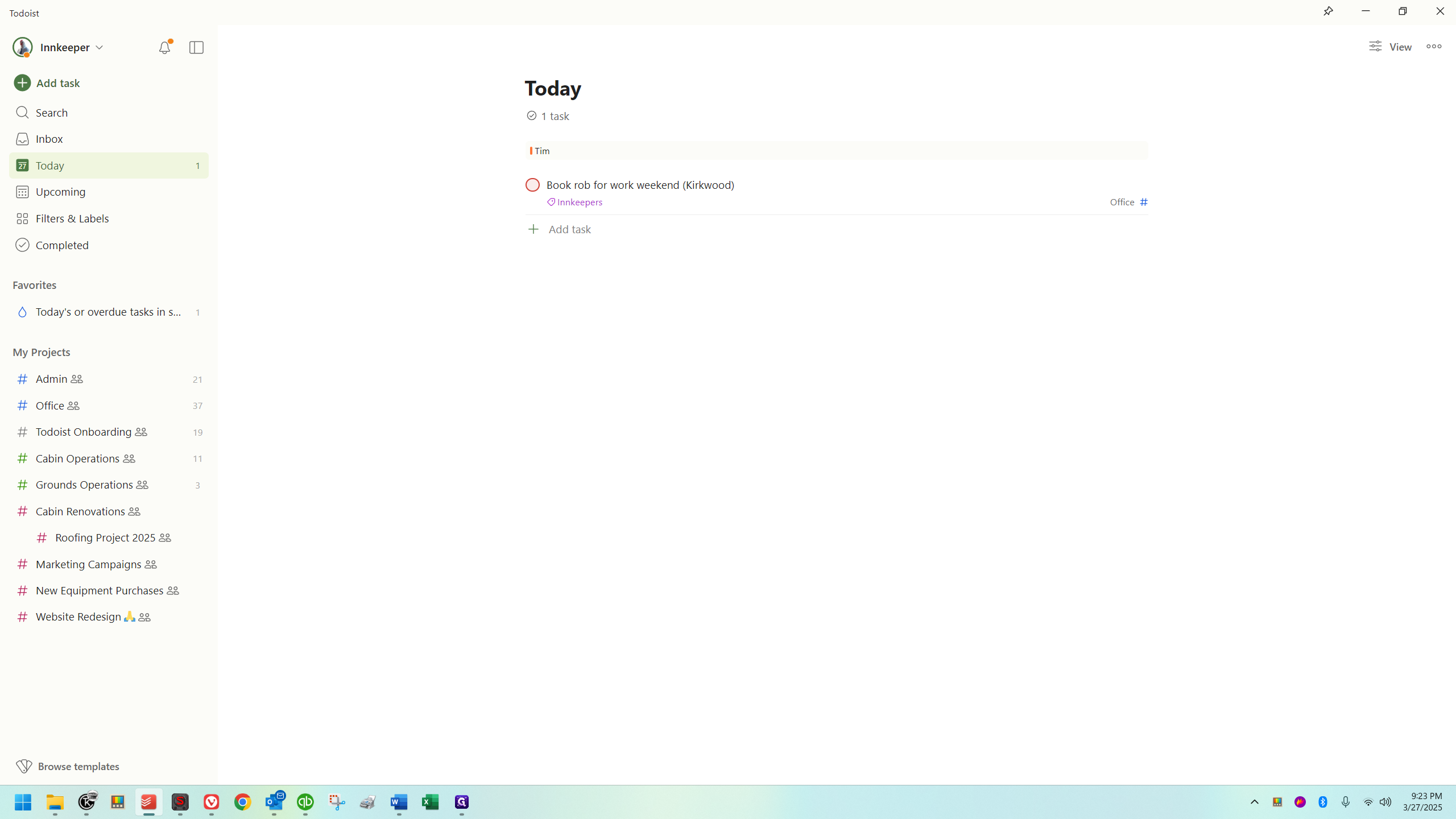 Step #6: I want to point something out quickly. Todoist is renowned for its natural language recognition. This means you can type in plain language as if speaking to someone, and it will understand your intent. For example, if you create a task with "today" in the title, it sets the task due for today. Similarly, if you write "tomorrow," it recognizes that as well. This feature is quite extensive.