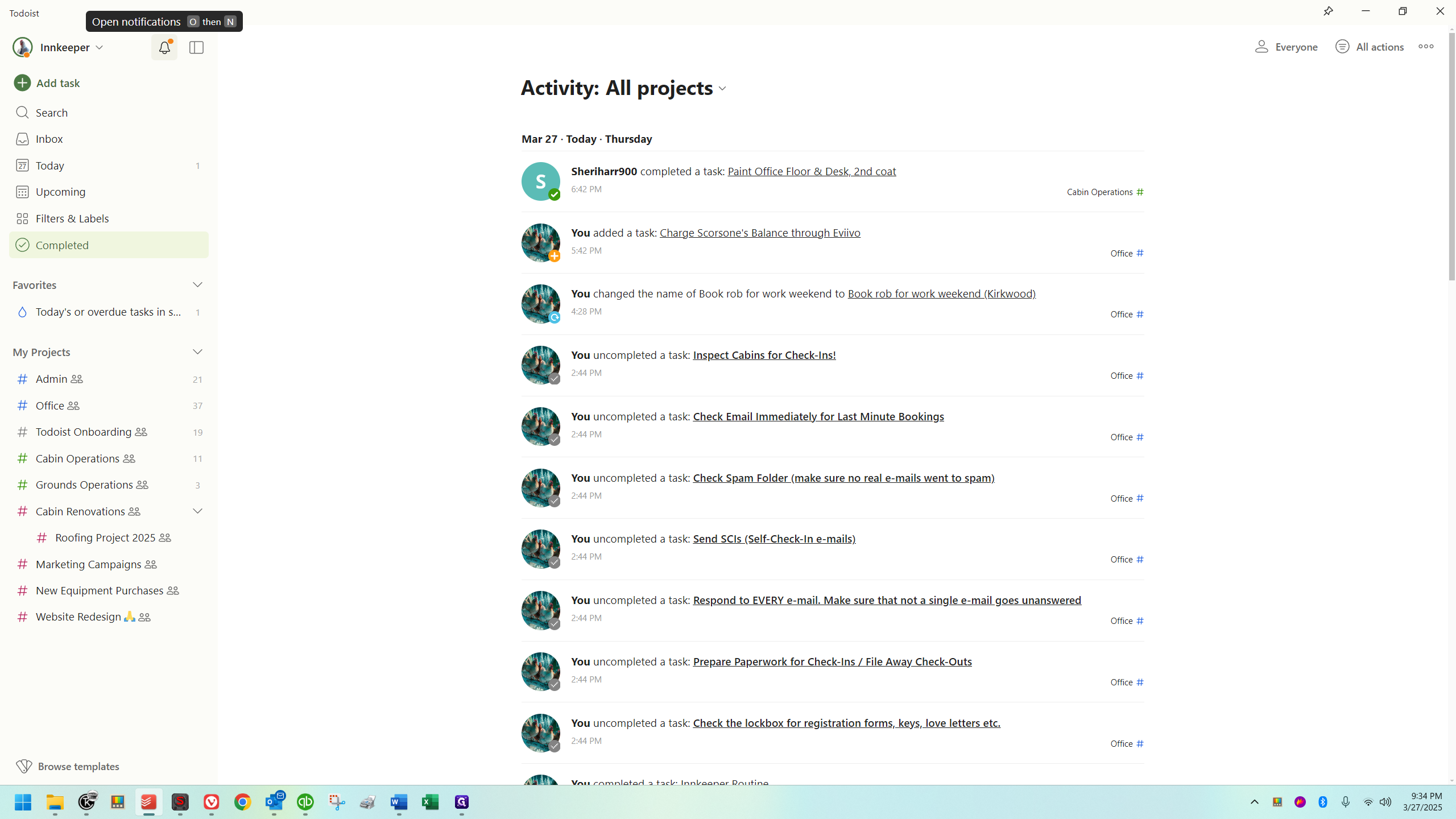 Step #30: Click on "Notifications"