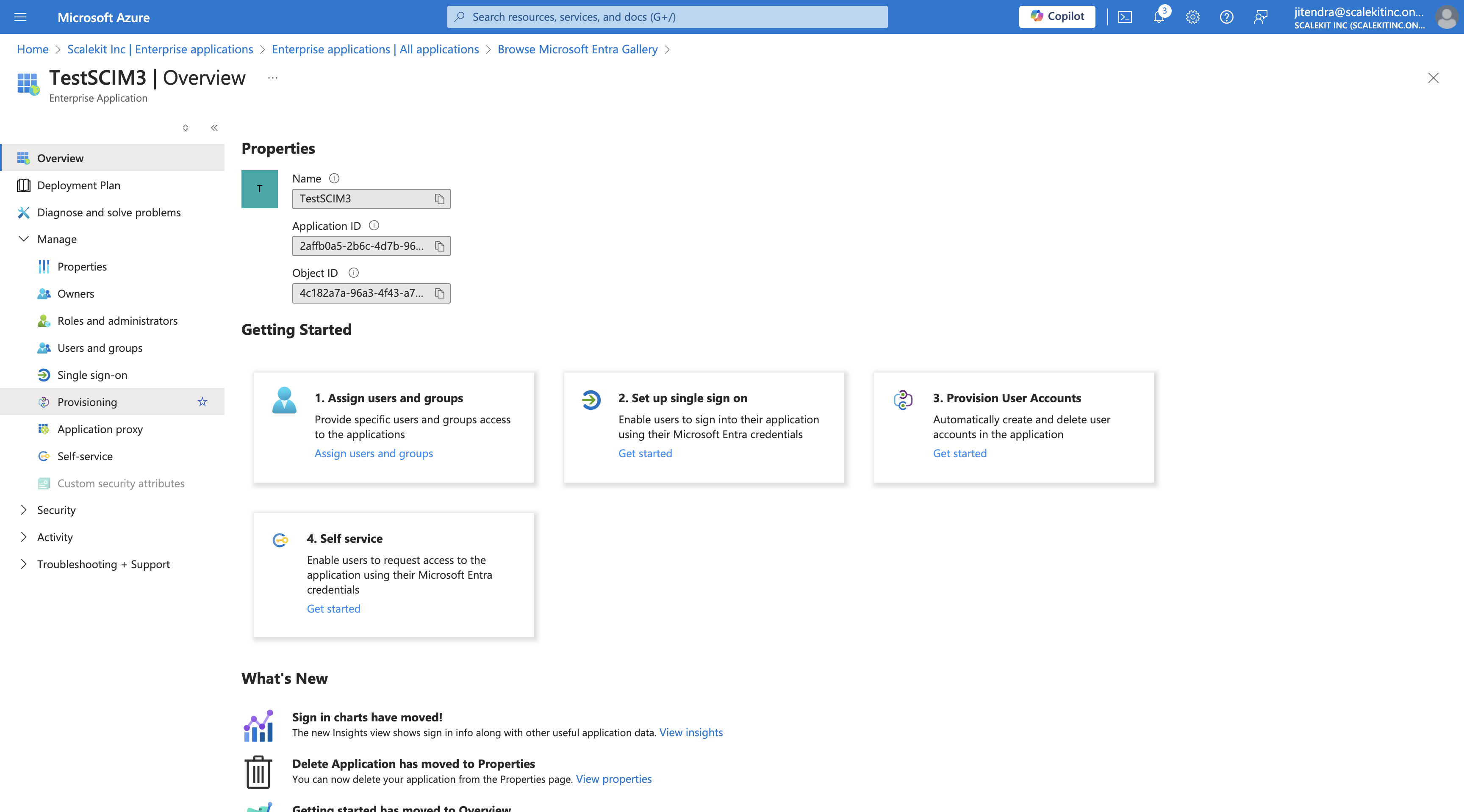Step #41: Click on "Provisioning"