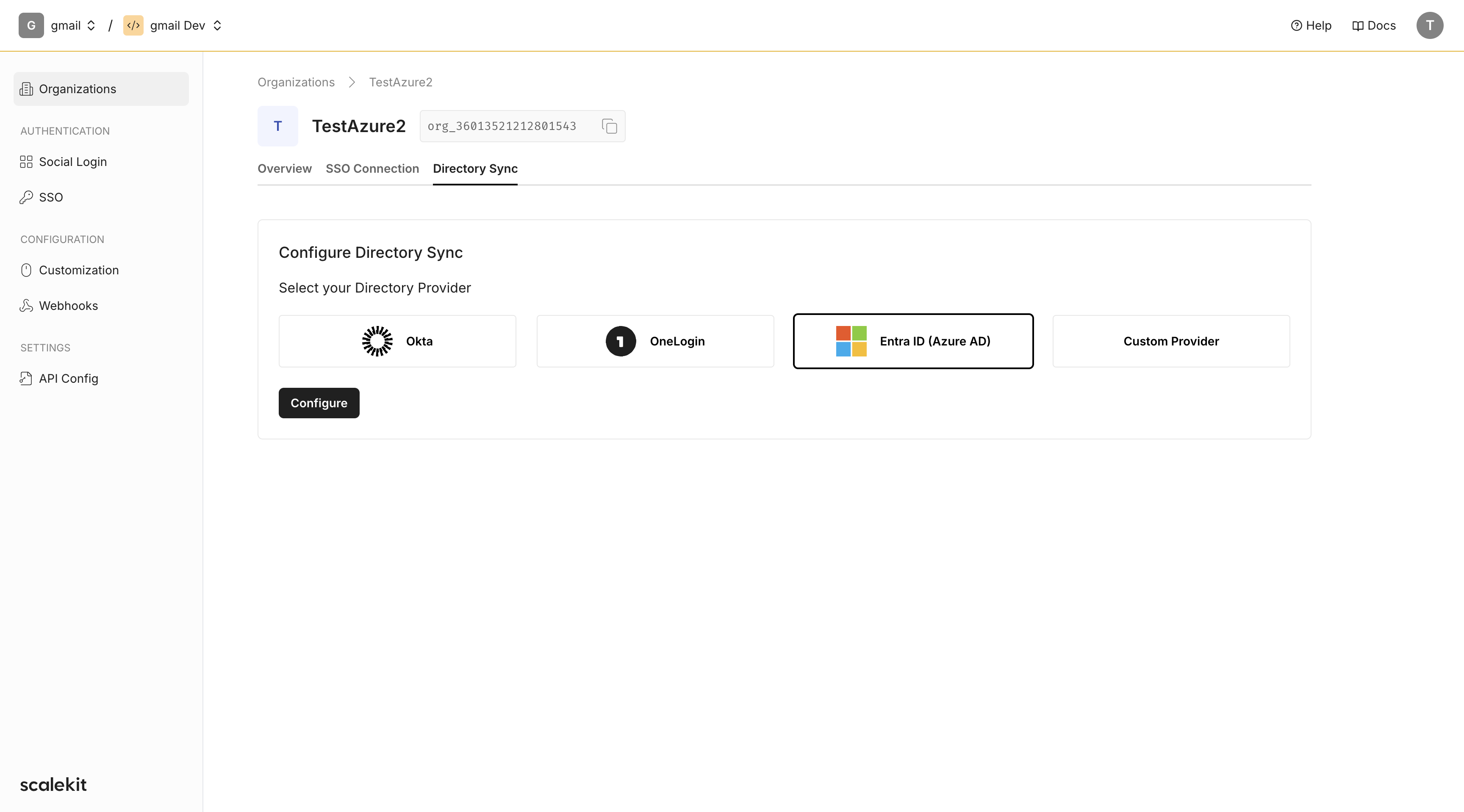 Step #22: Click on "Configure"