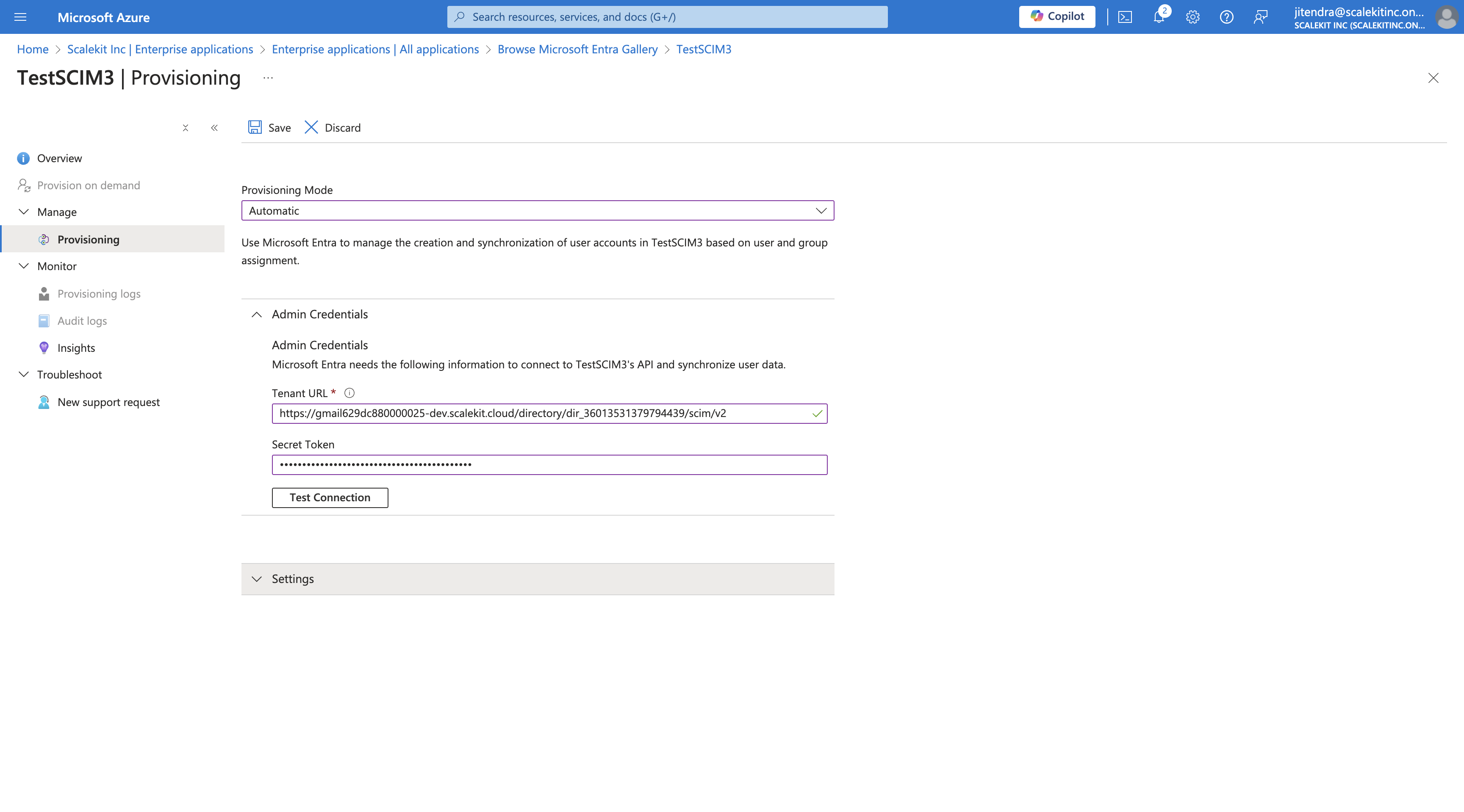 Step #31: Click on "Settings"