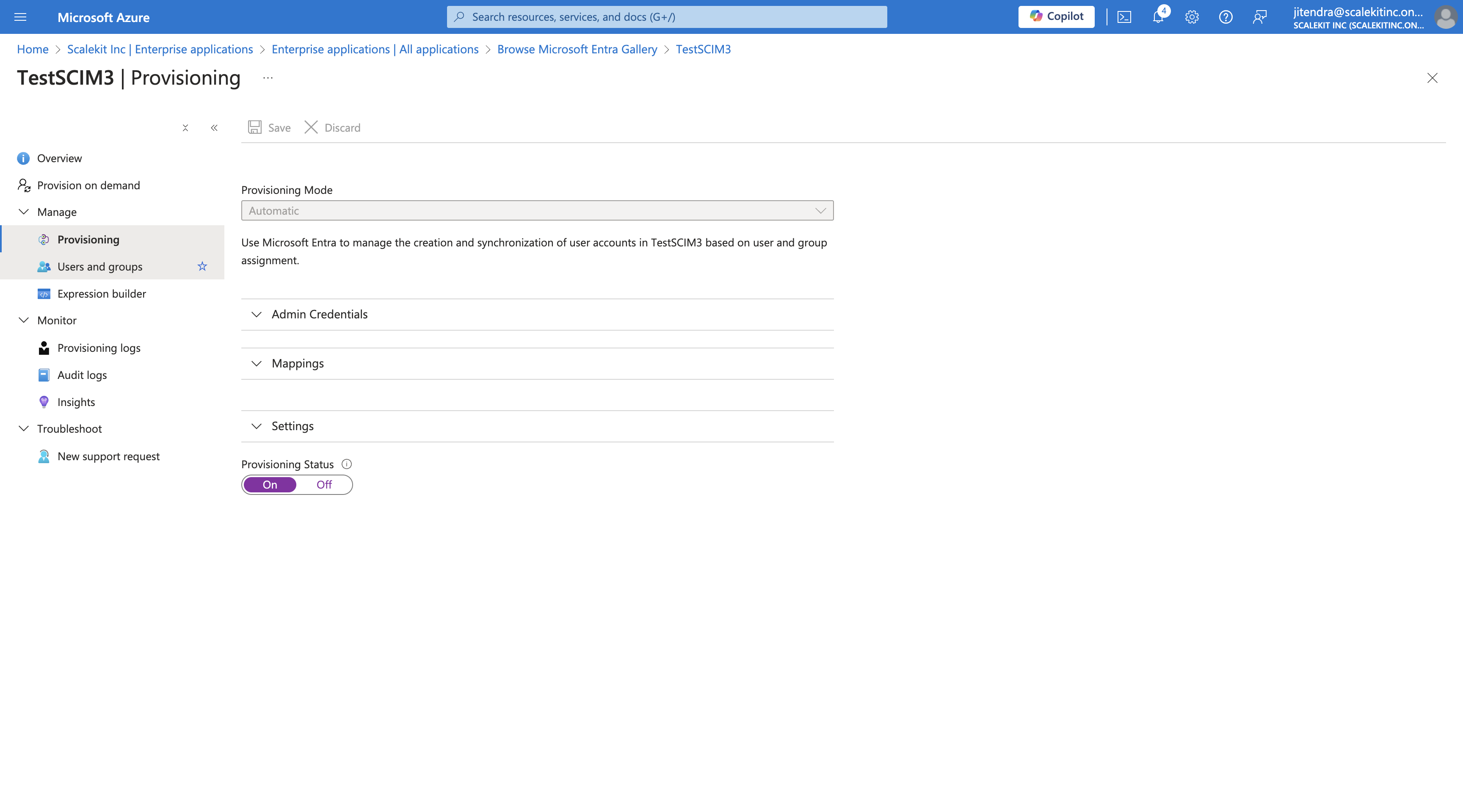 Step #50: Click on "Users and groups"