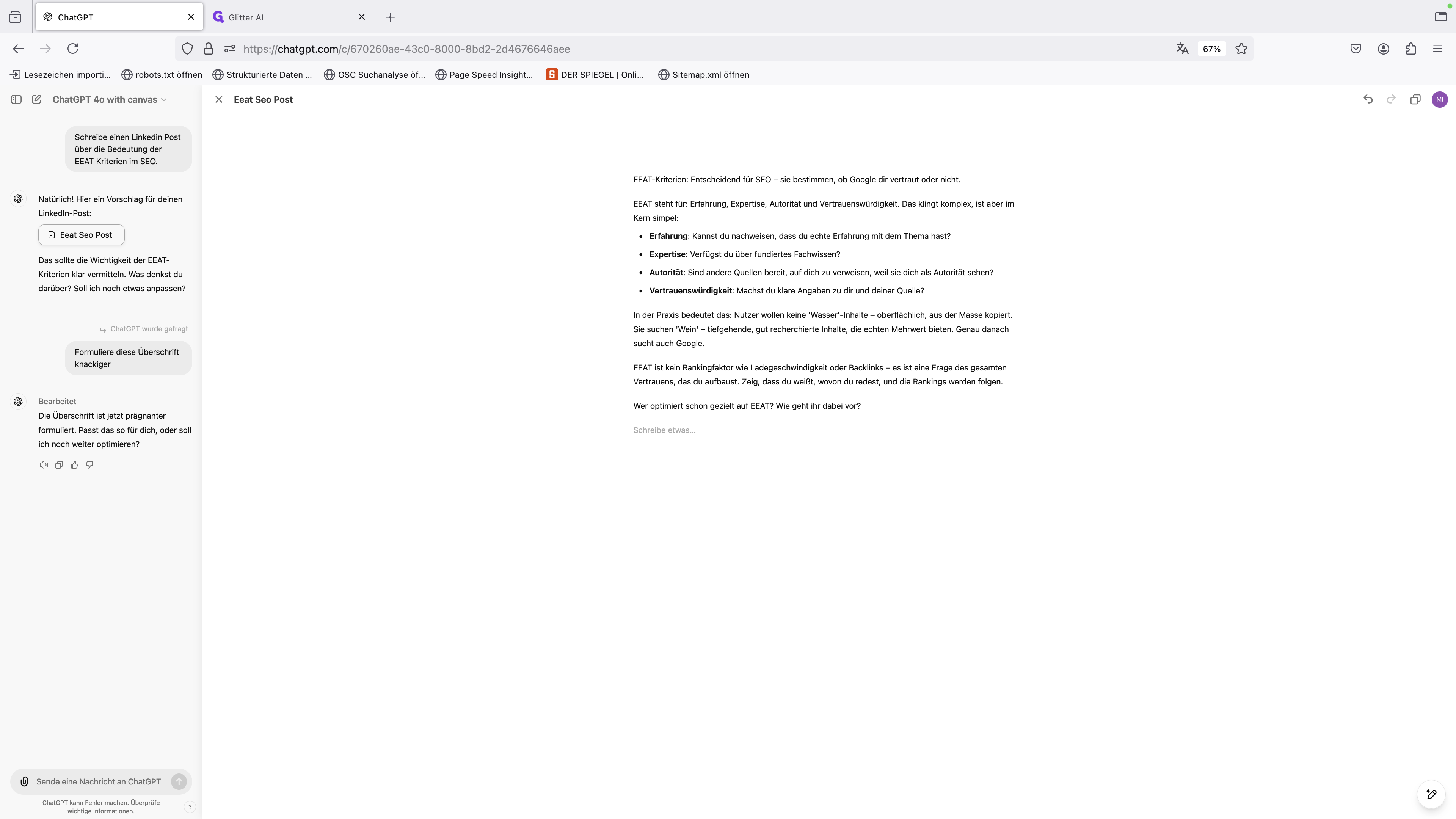 Step #8: Markieren weitere Textabschnitte, die Du ändern möchtest