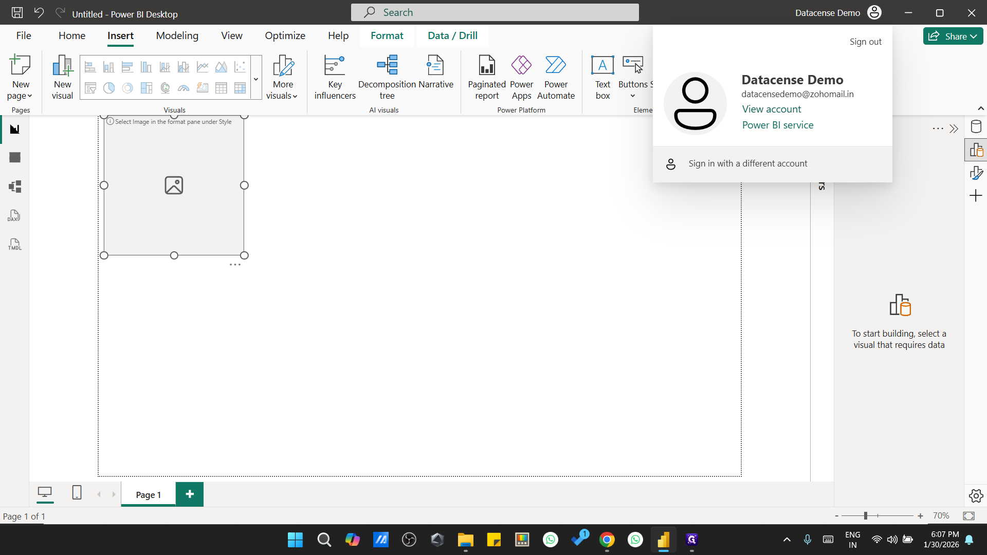 Step #21: Click on "View account"
