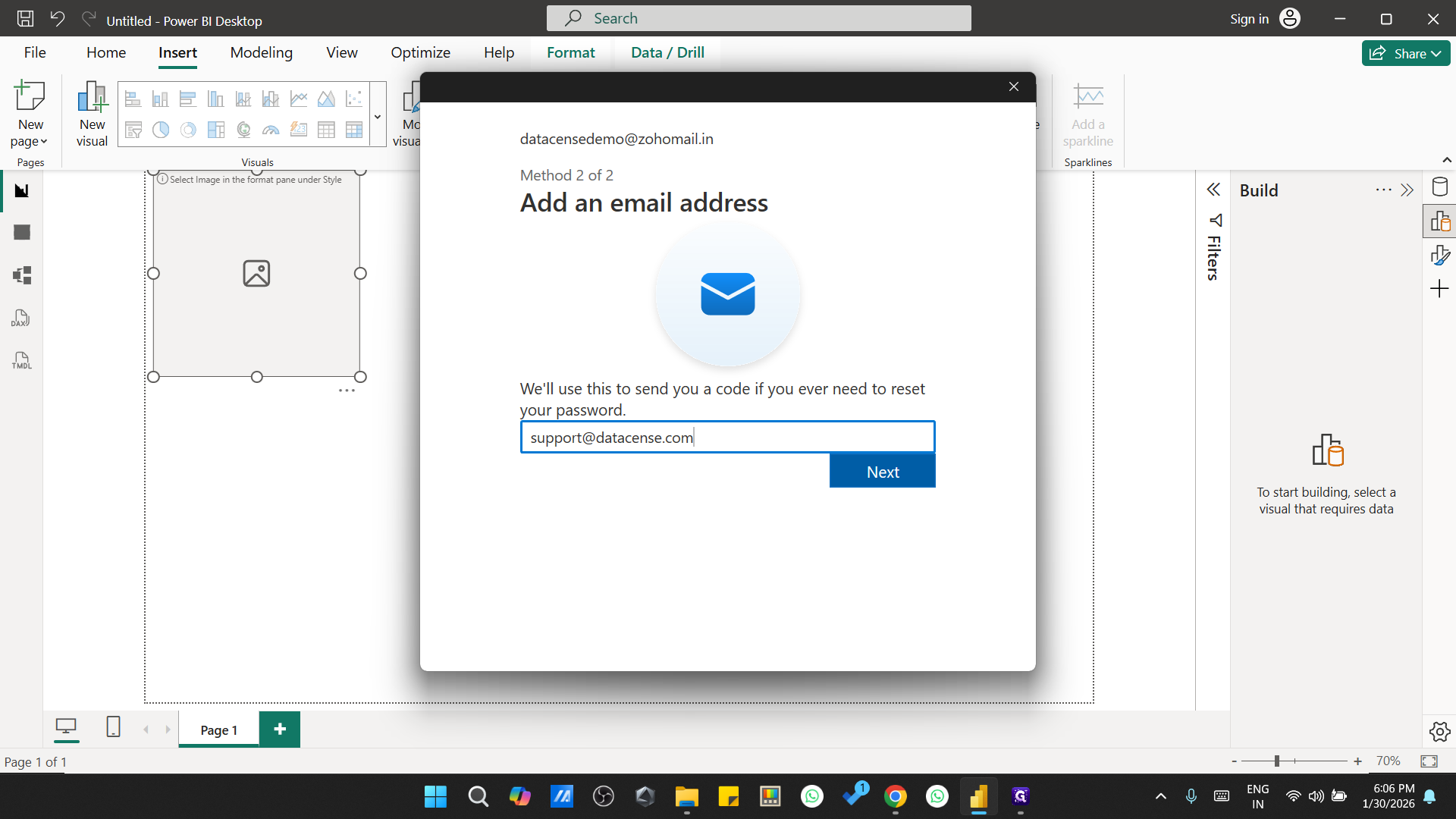 Step #11: Click on "Next"