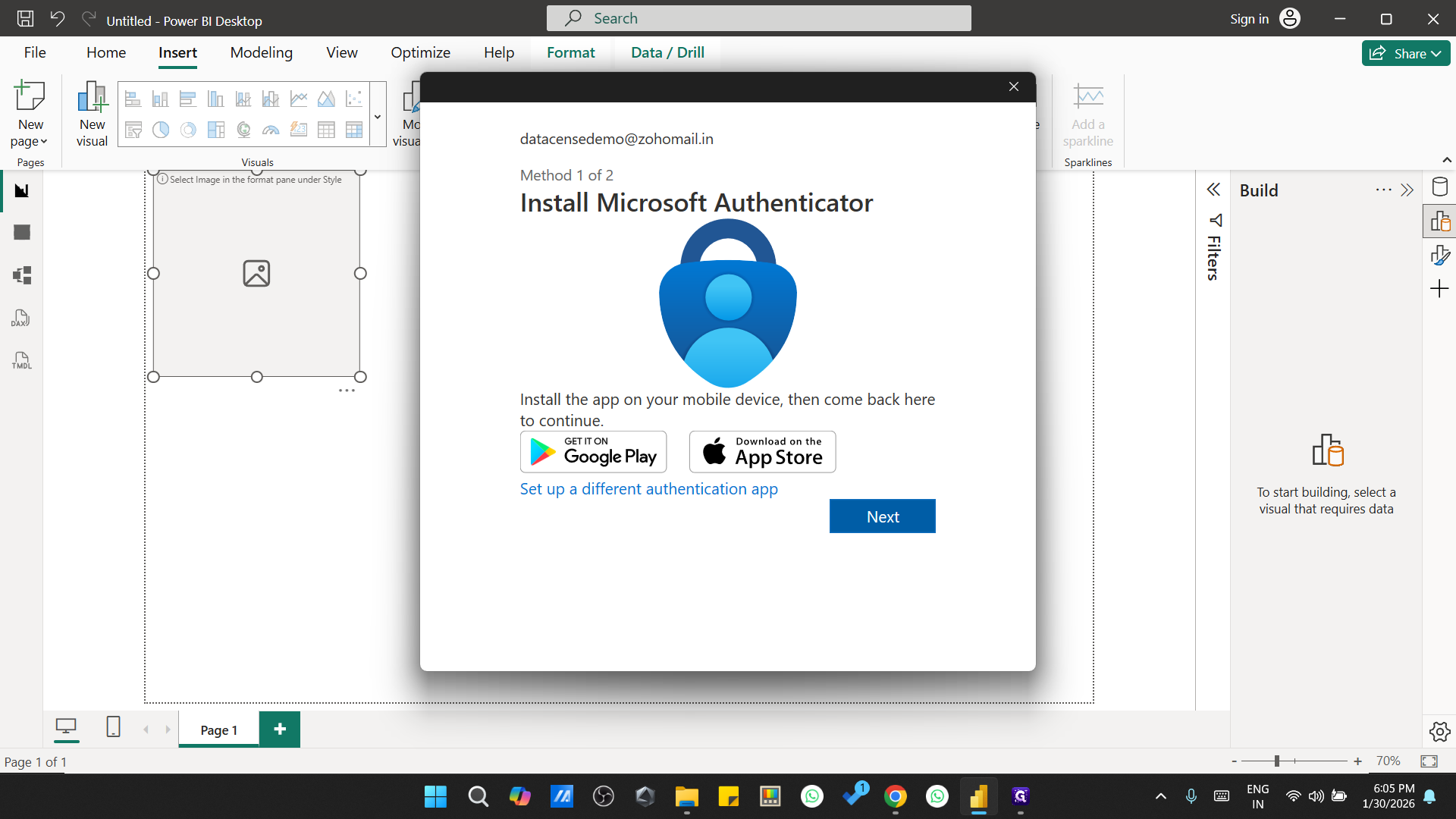 Step #6: Click on "Next"