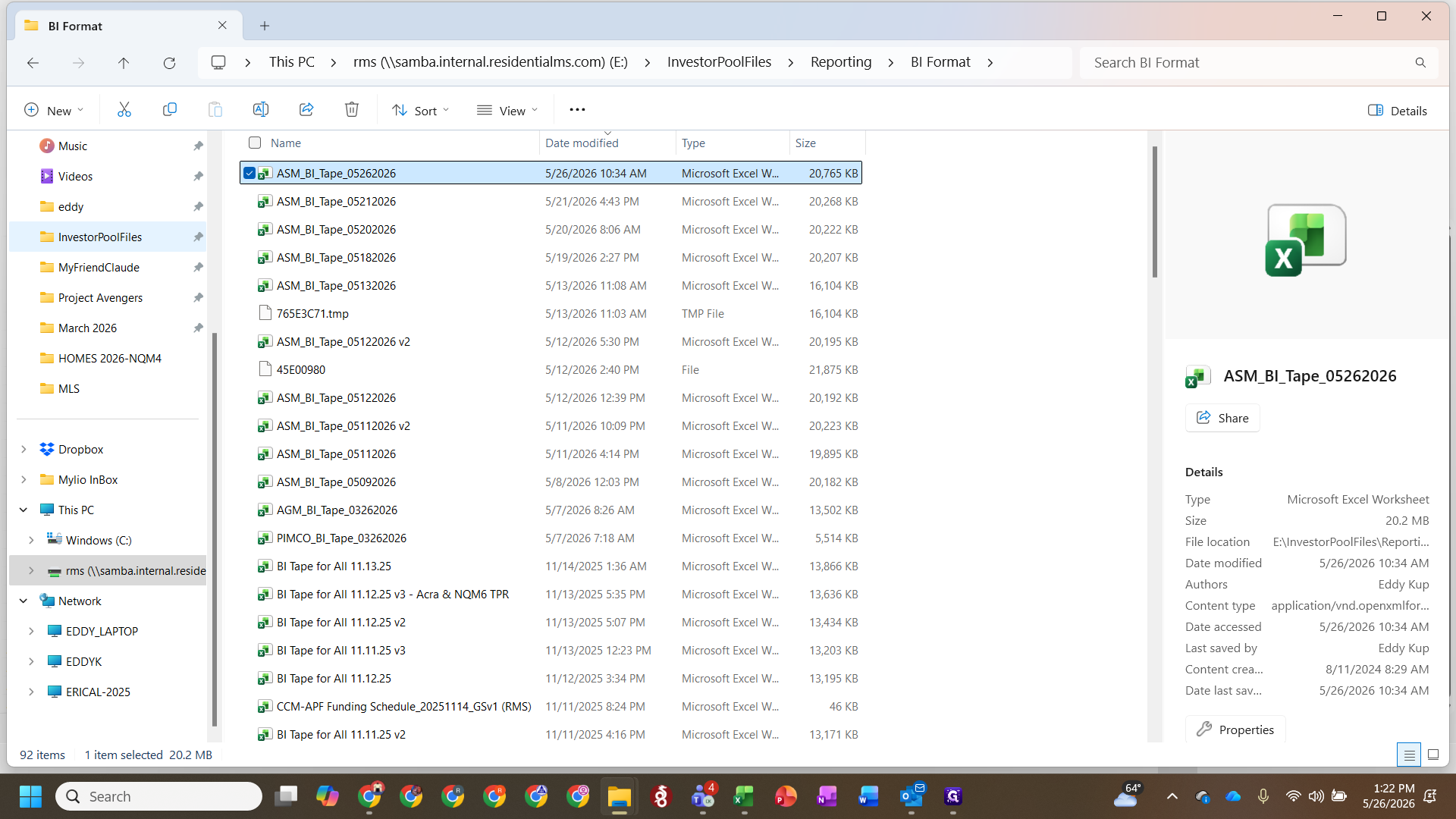 Step #7: Open your file explorer and navigate to InvestorPoolFiles.