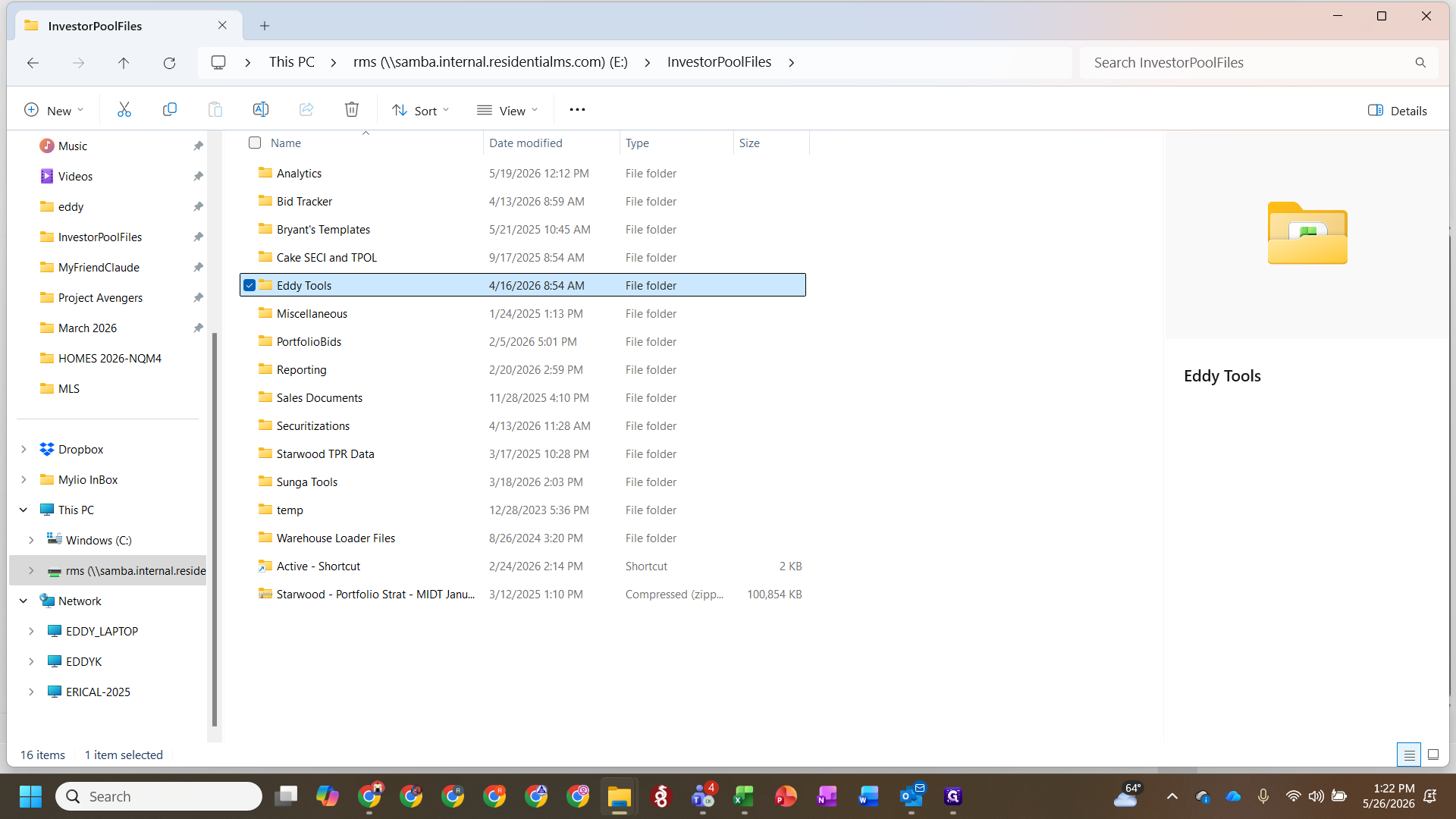 Step #8: Open the Eddy Tools folder.