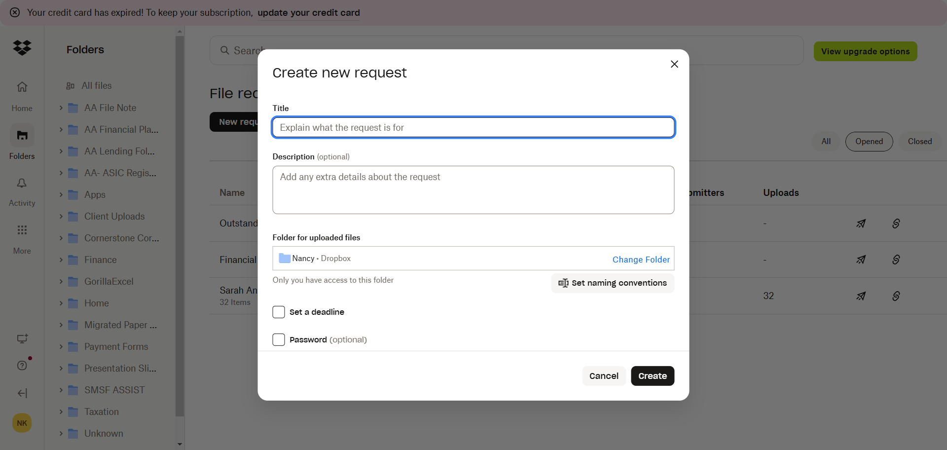 Step #5: Click on "File rec"